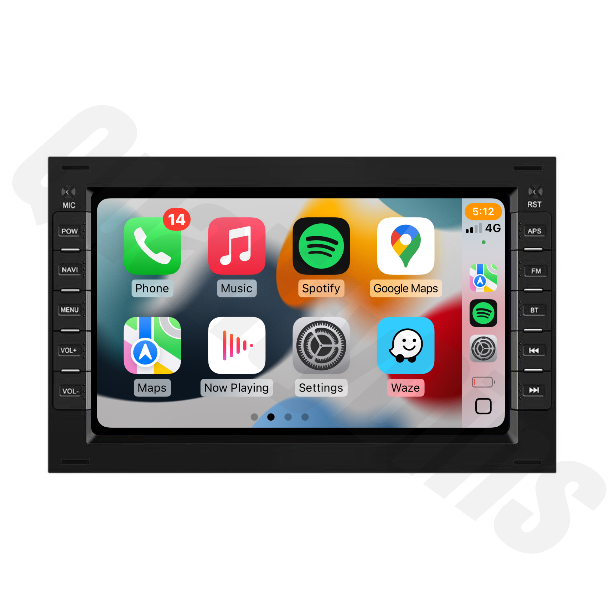 Volkswagen Polo 2006-2009 | Apple CarPlay & Android Auto Head Unit Upgrade Kit