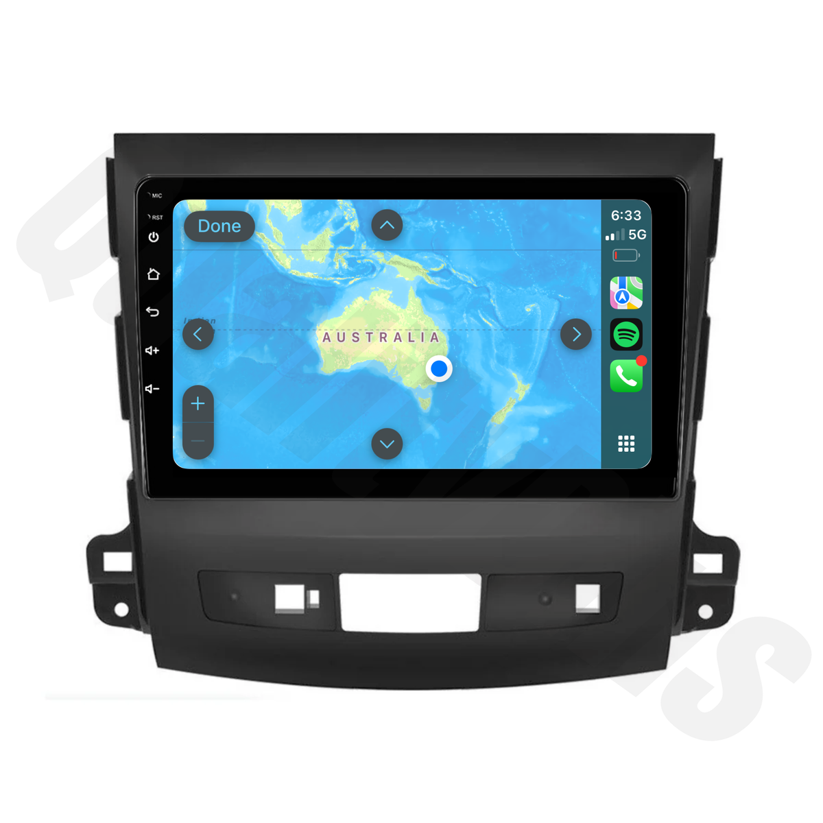 Mitsubishi Outlander 2006-2012 (ZG, ZH) | Apple CarPlay & Android Auto Head Unit Upgrade Kit