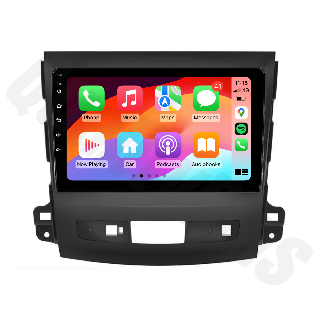 Mitsubishi Outlander 2006-2012 (ZG, ZH) | Apple CarPlay & Android Auto Head Unit Upgrade Kit