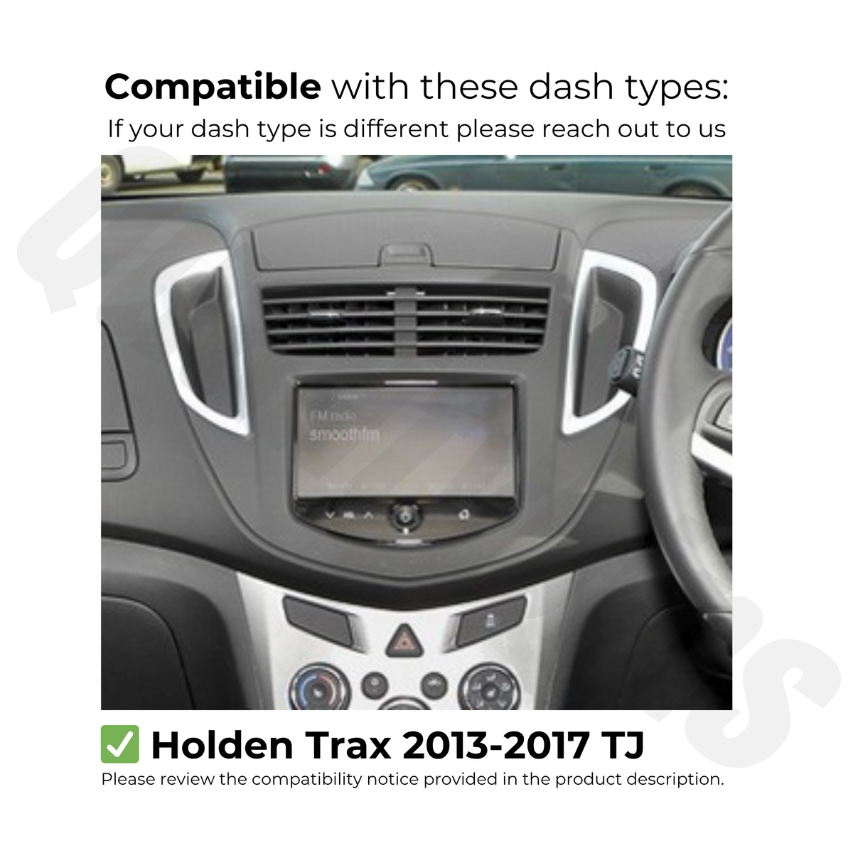 Holden Trax 2013-2017 TJ | Apple CarPlay & Android Auto Head Unit Upgrade Kit