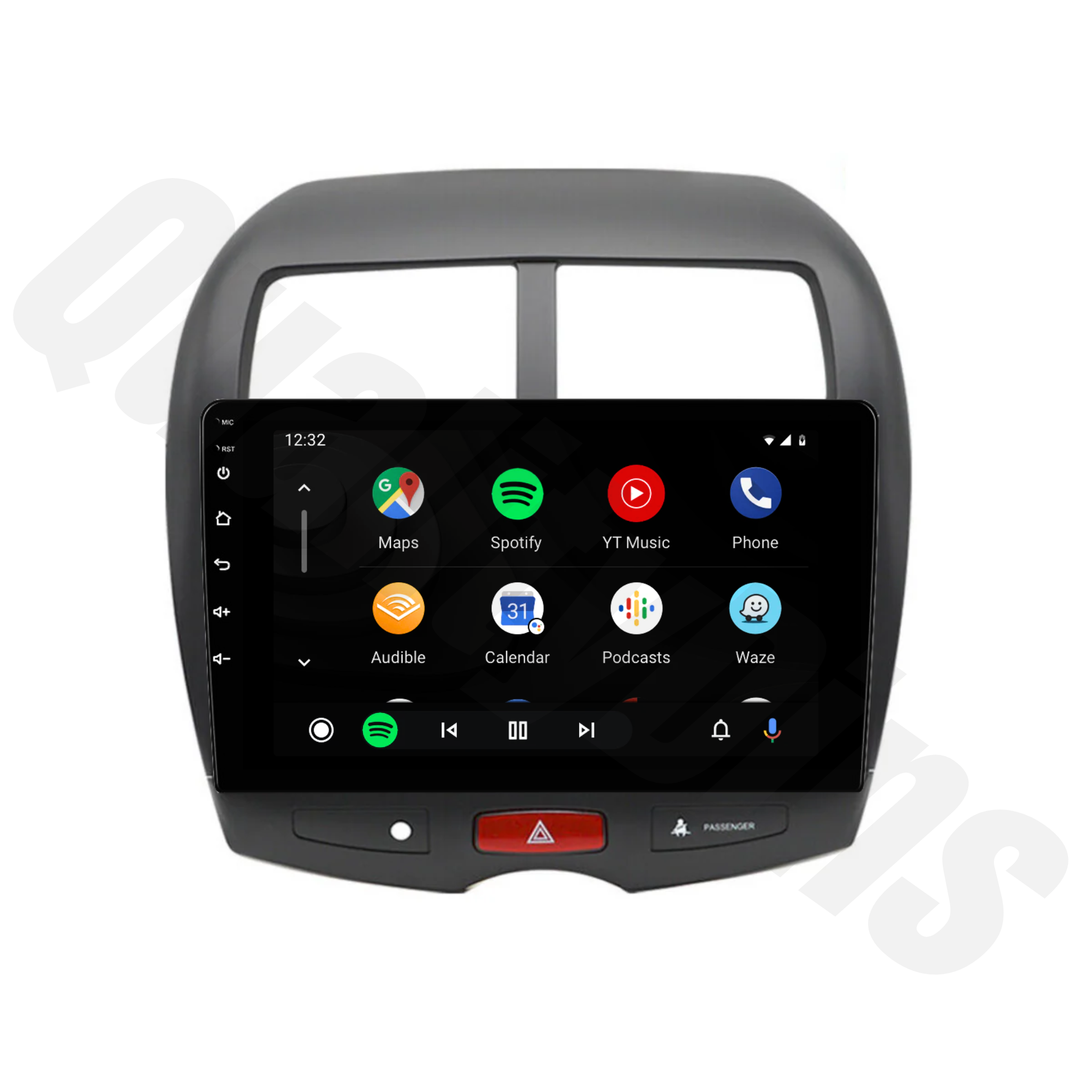 Mitsubishi ASX 2010-2017 Apple CarPlay and Android Auto Plug and Plug Head Unit Upgrade Kit