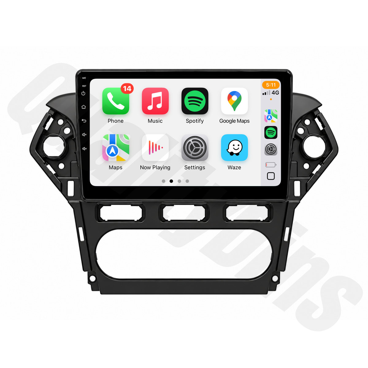 Ford Mondeo 2007-2014 (MA/MB/MC) | Apple CarPlay & Android Auto Head Unit Upgrade Kit