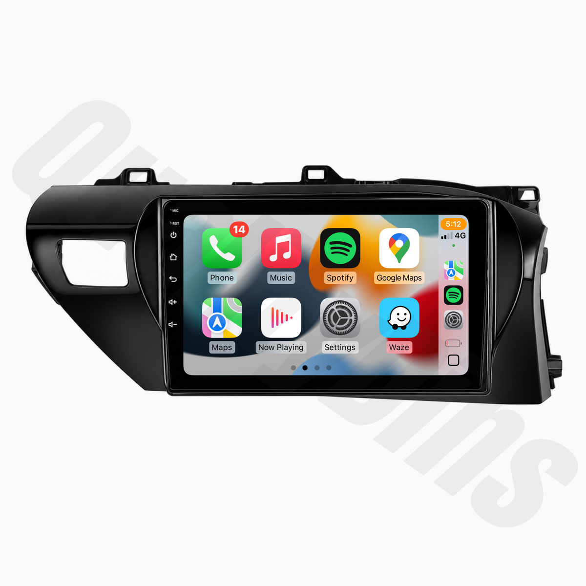 Toyota Hilux N80 2015-2020 | Apple CarPlay & Android Auto Head Unit Upgrade Kit