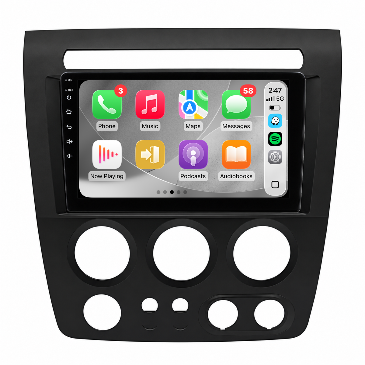 Hummer H3 2007-2009 | Apple CarPlay & Android Auto Head Unit Upgrade Kit