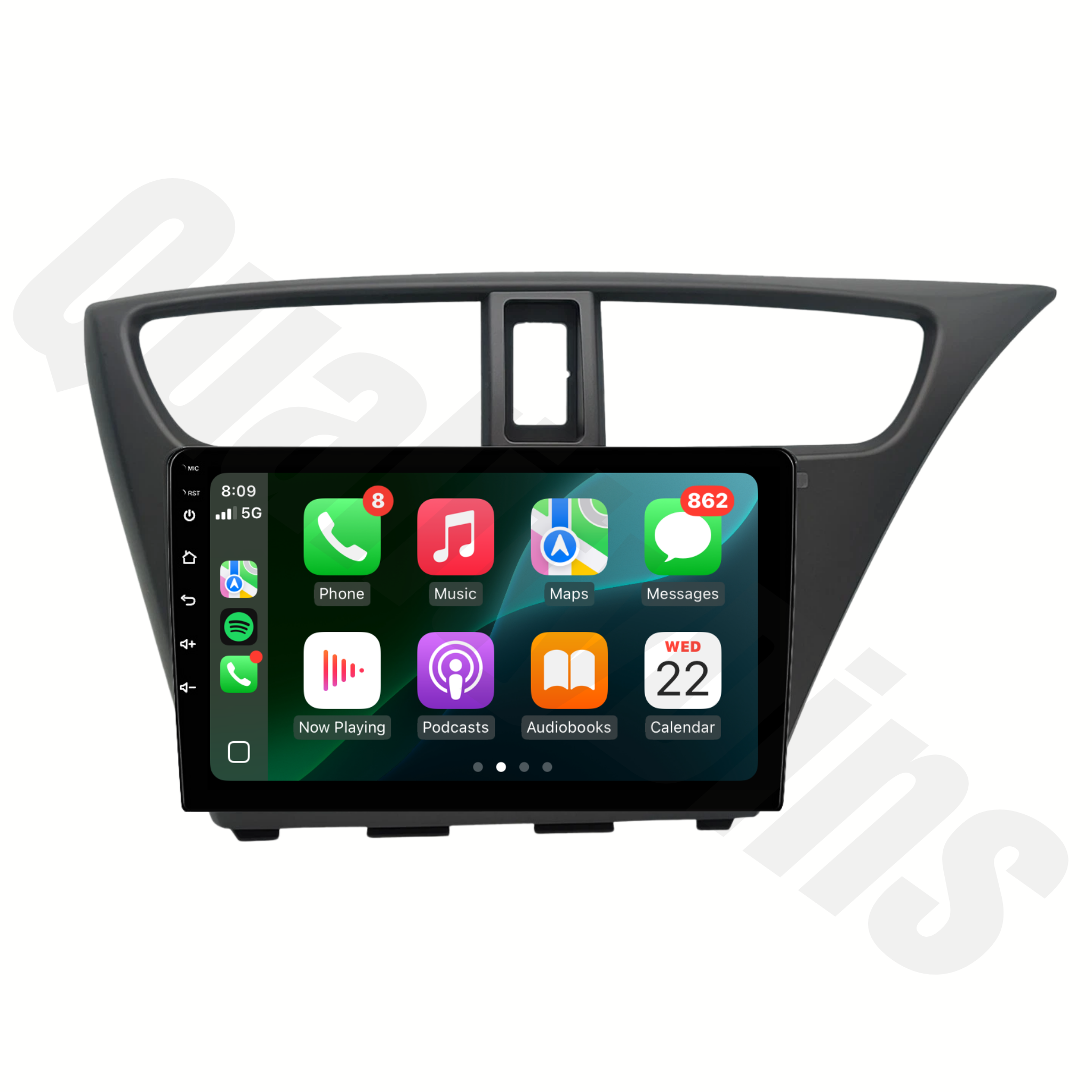 Honda Civic 2012-2015 | Apple CarPlay & Android Auto Head Unit Upgrade Kit | (Hatch)
