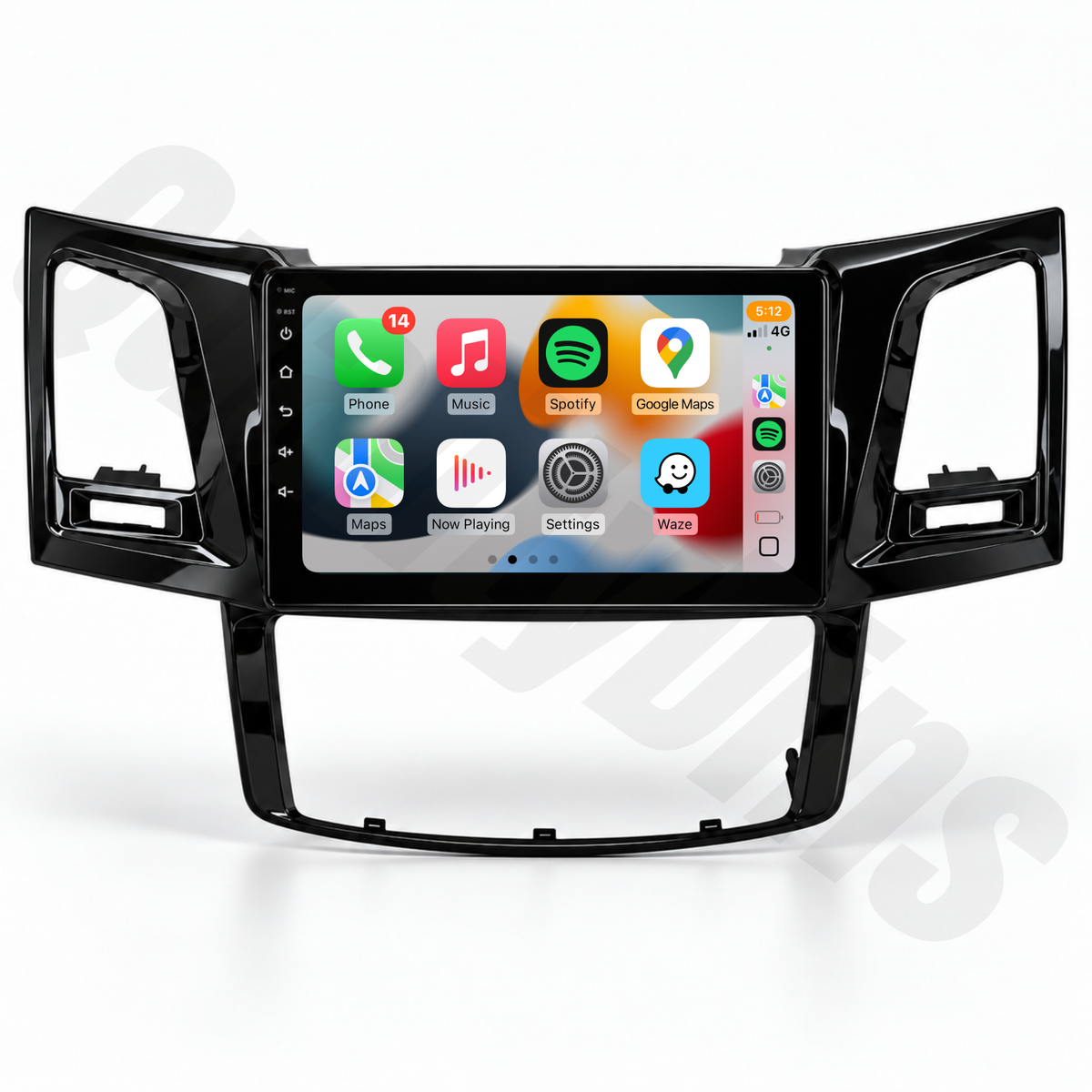 Toyota Hilux N70 2005-2015 | Apple CarPlay & Android Auto Head Unit Upgrade Kit