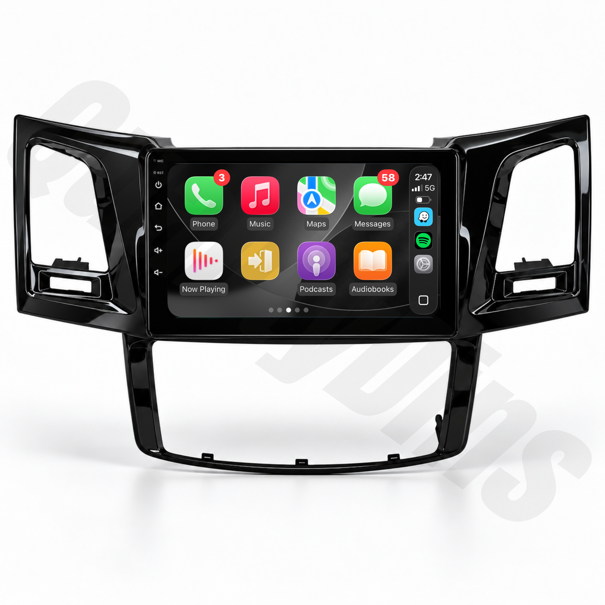 Toyota Hilux N70 2005-2015 | Apple CarPlay & Android Auto Head Unit Upgrade Kit