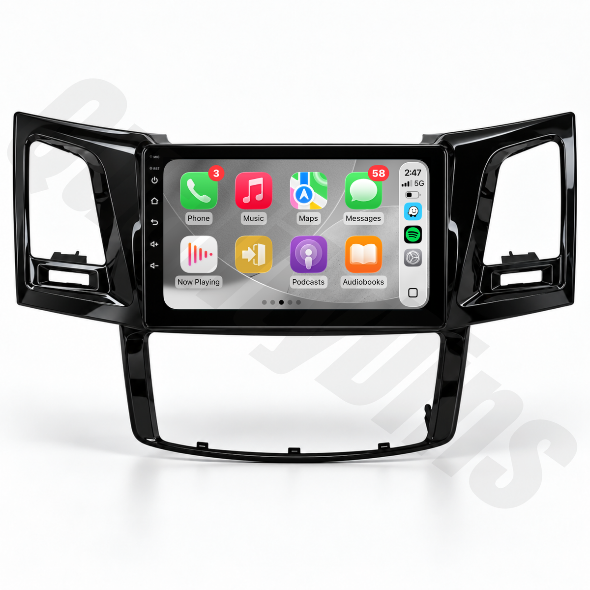 Toyota Hilux N70 2005-2015 | Apple CarPlay & Android Auto Head Unit Upgrade Kit