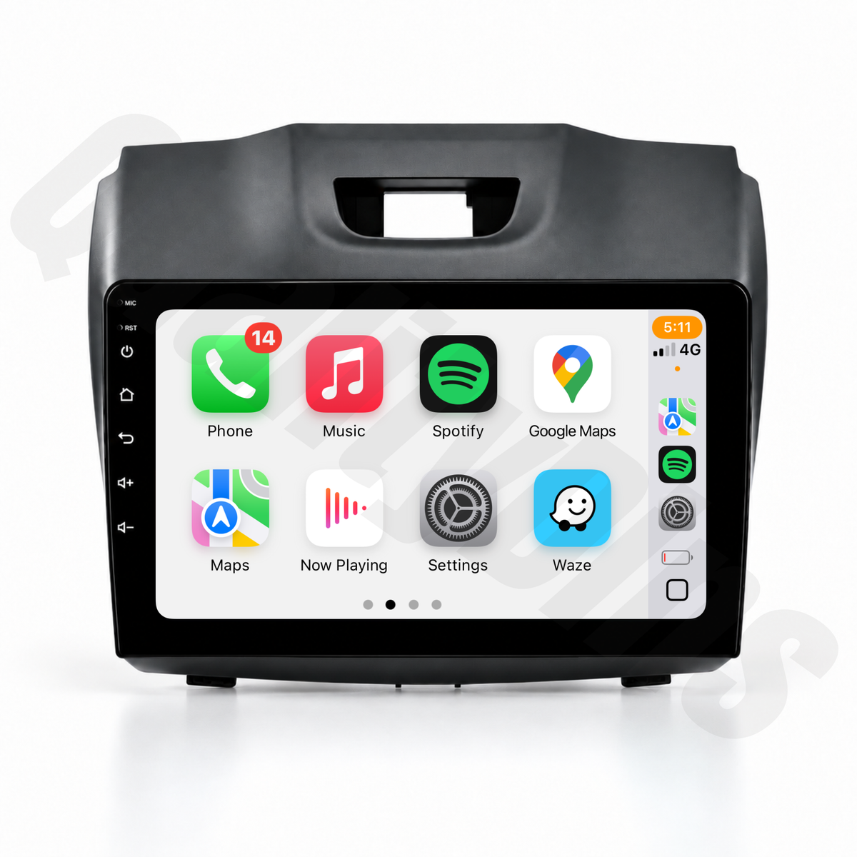 Holden Colorado 2012-2016 | Apple CarPlay & Android Auto Head Unit Upgrade Kit | Fits MyLink & Non-MyLink Models