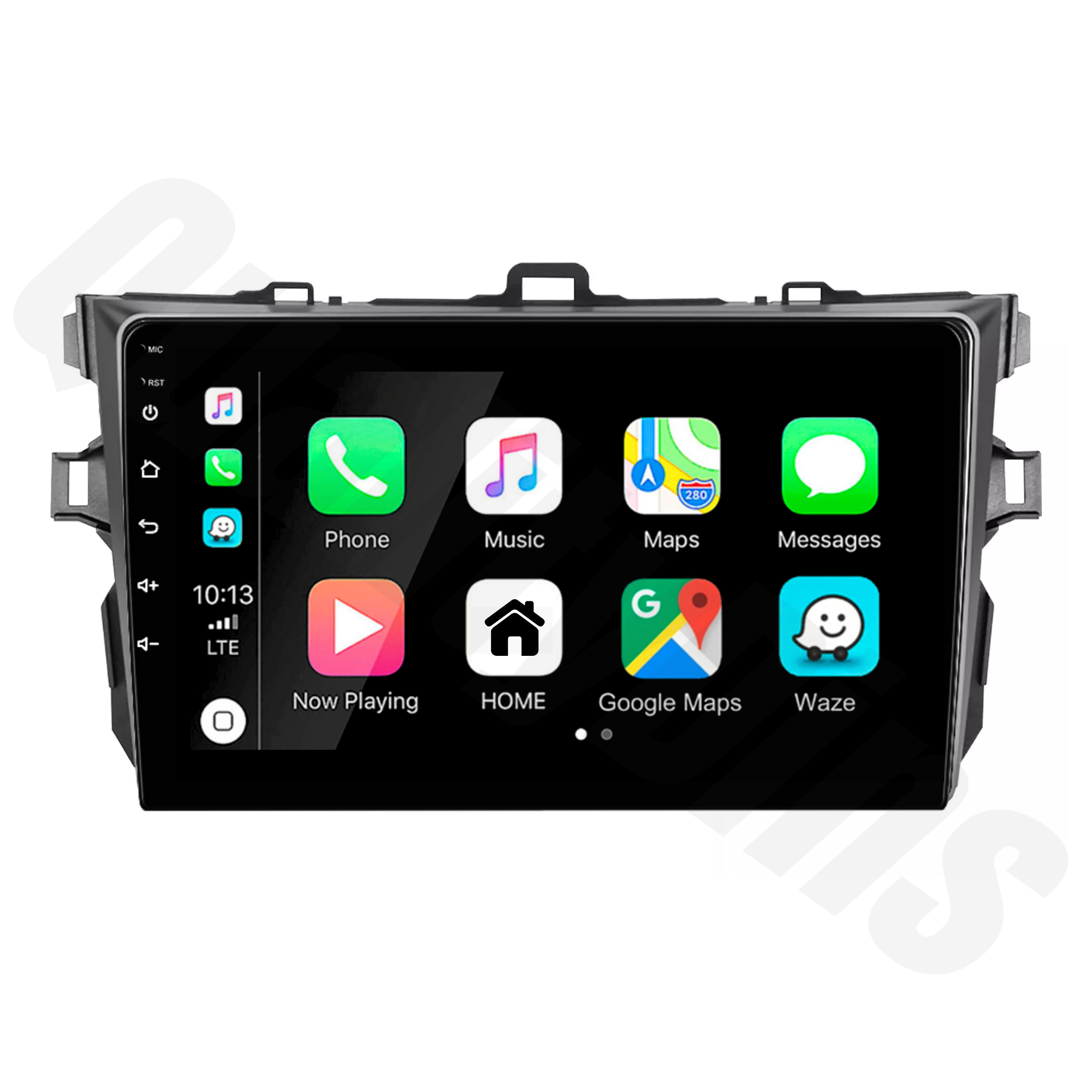 Toyota Corolla Sedan 2007-2011 | Apple CarPlay & Android Auto Head Unit Upgrade Kit