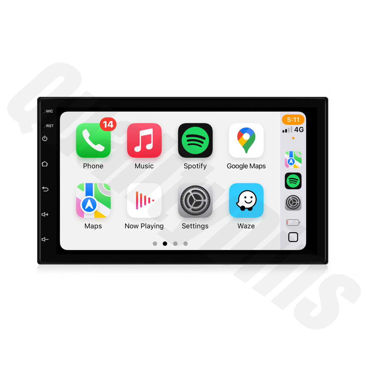 Toyota Hilux 1998-2004 | Apple CarPlay & Android Auto Head Unit Upgrade Kit