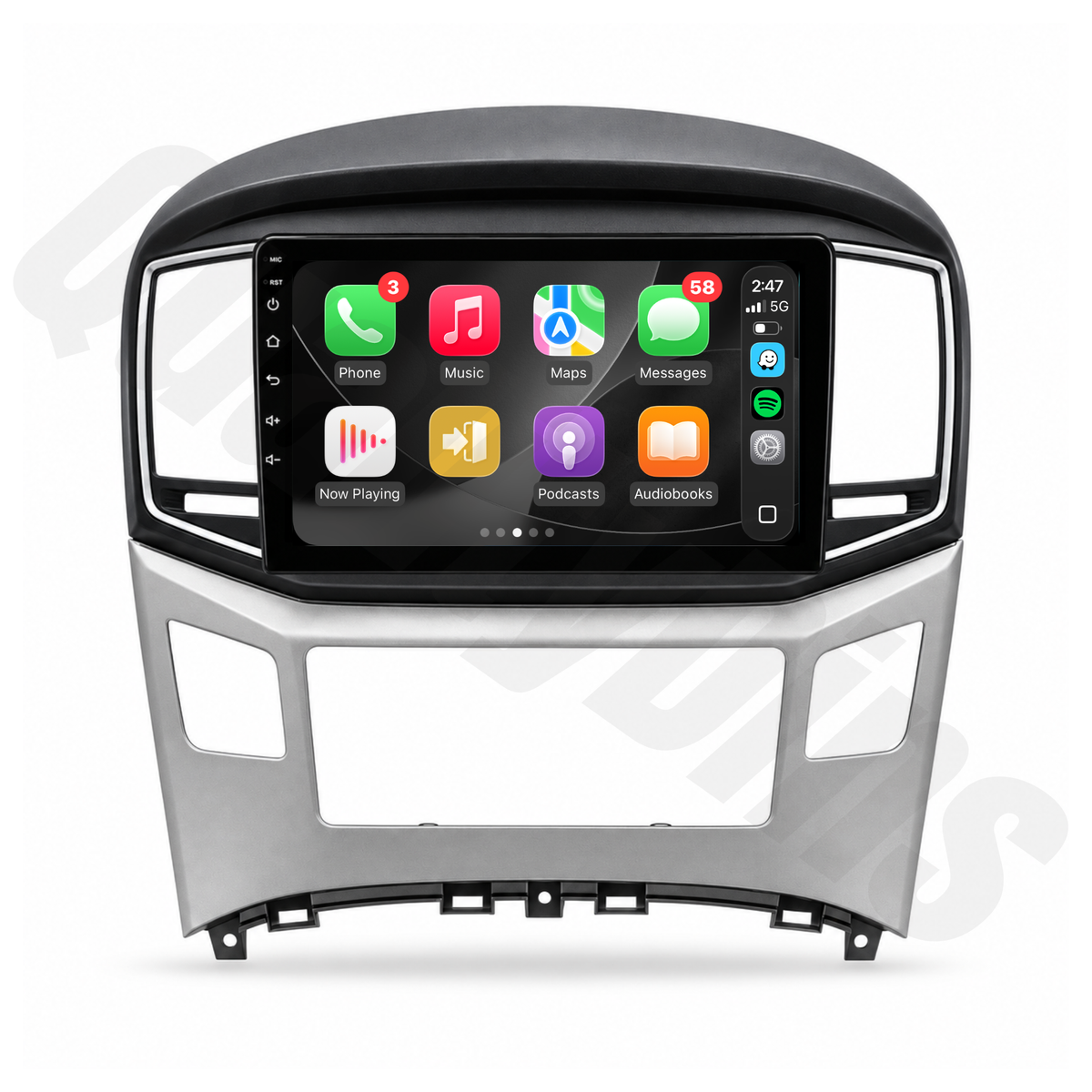Hyundai iLoad / H-1 / Starex 2015–2020 | Apple CarPlay & Android Auto Head Unit Upgrade Kit