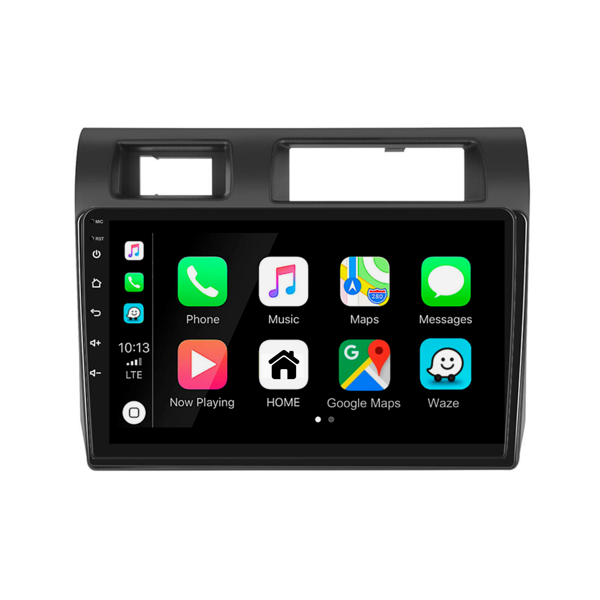 Toyota Landcruiser 70 Series 2009-2023 Apple CarPlay and Android Auto Plug and Plug Head Unit Upgrade Kit
