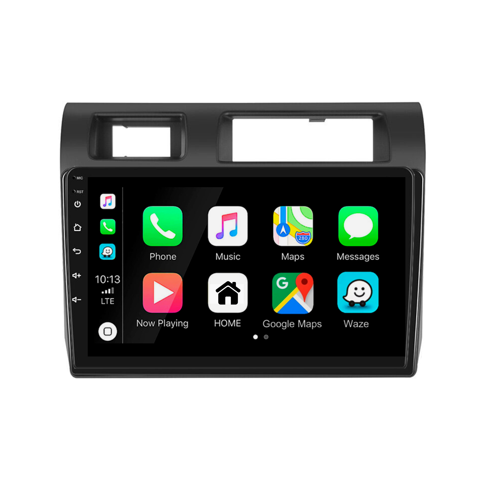 Toyota Land Cruiser 70 Series 2009-2023 Apple CarPlay and Android Auto Plug and Plug Head Unit Upgrade Kit