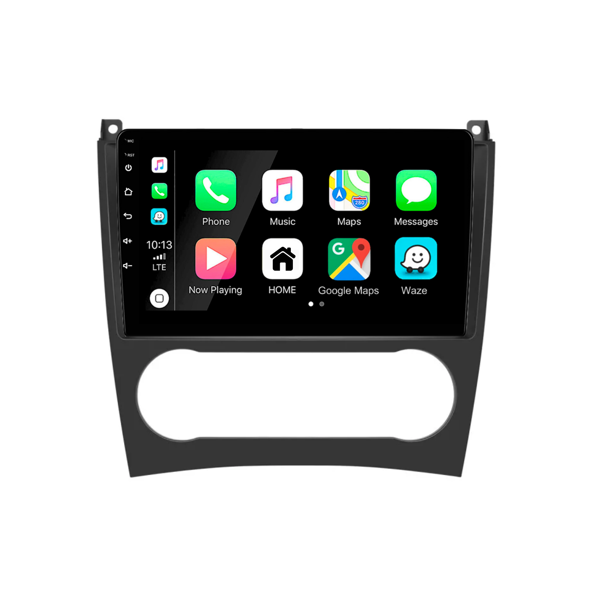 Mercedes-Benz C-Class, CLK, CLC, G-Class (W203/W209) 2005-2009 Apple CarPlay & Android Auto Plug & Play Head Unit Upgrade Kit