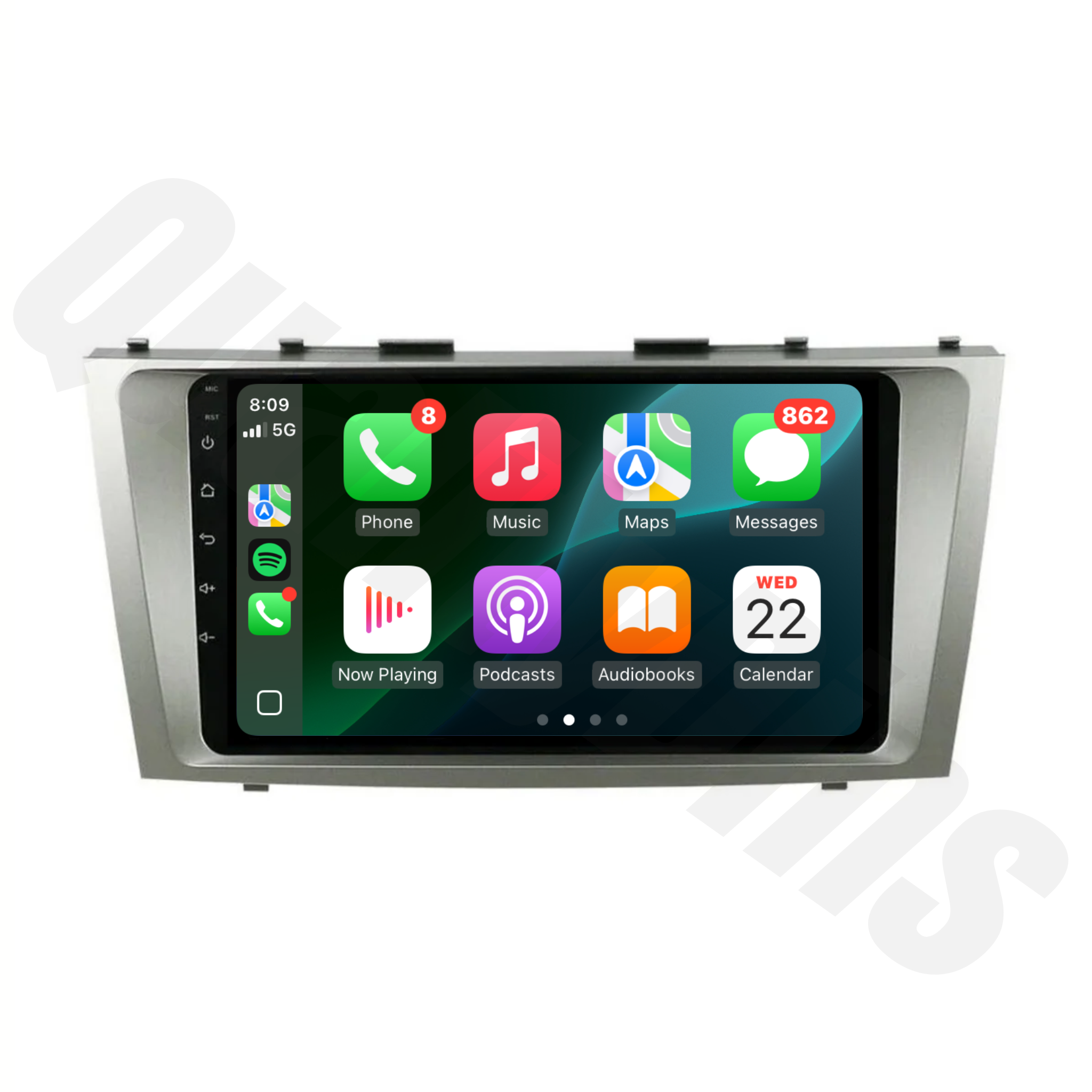 Toyota Aurion 2006-2011 | Apple CarPlay & Android Auto Head Unit Upgrade Kit