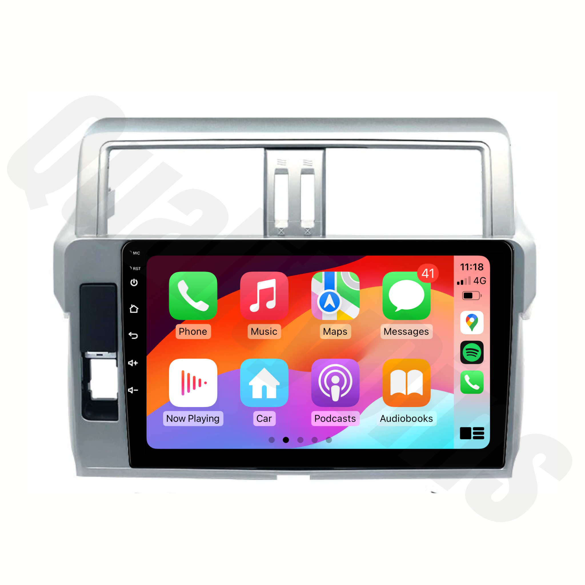 Toyota Prado 150 Series 2014–2017 (GX & GXL) | Apple CarPlay & Android Auto Head Unit Upgrade Kit