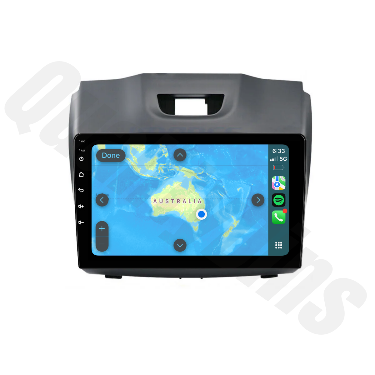 Isuzu D-Max & MU-X 2012–2020 | Apple CarPlay & Android Auto Head Unit Upgrade Kit