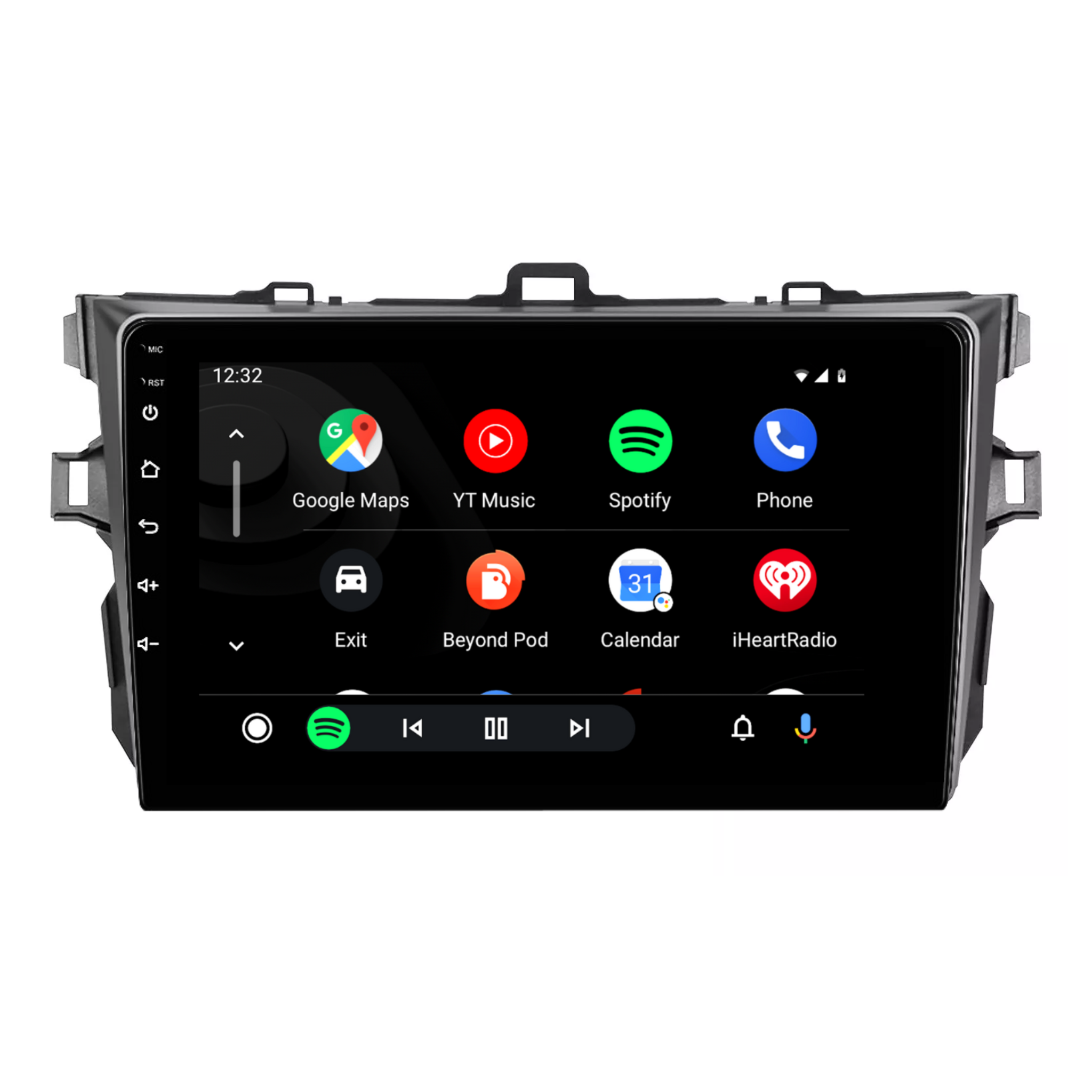 Toyota Corolla Sedan 2007-2011 Apple CarPlay/Android Auto Plug & Plug Upgrade Kit