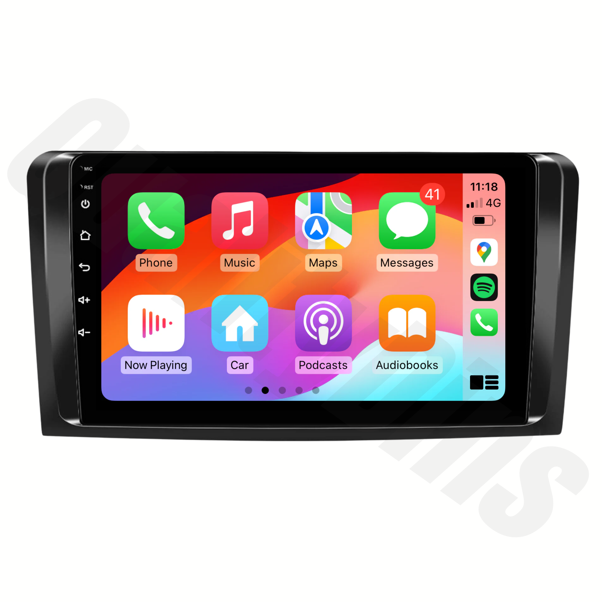 Mercedes M-Class 2005-2011 (W164) | Apple CarPlay & Android Auto Head Unit Upgrade Kit