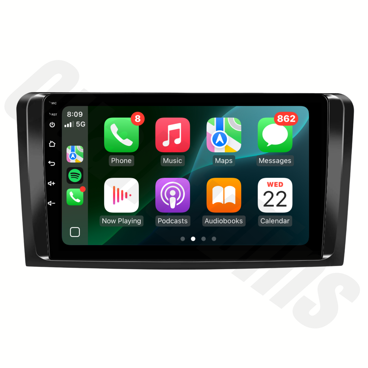 Mercedes M-Class 2005-2011 (W164) | Apple CarPlay & Android Auto Head Unit Upgrade Kit
