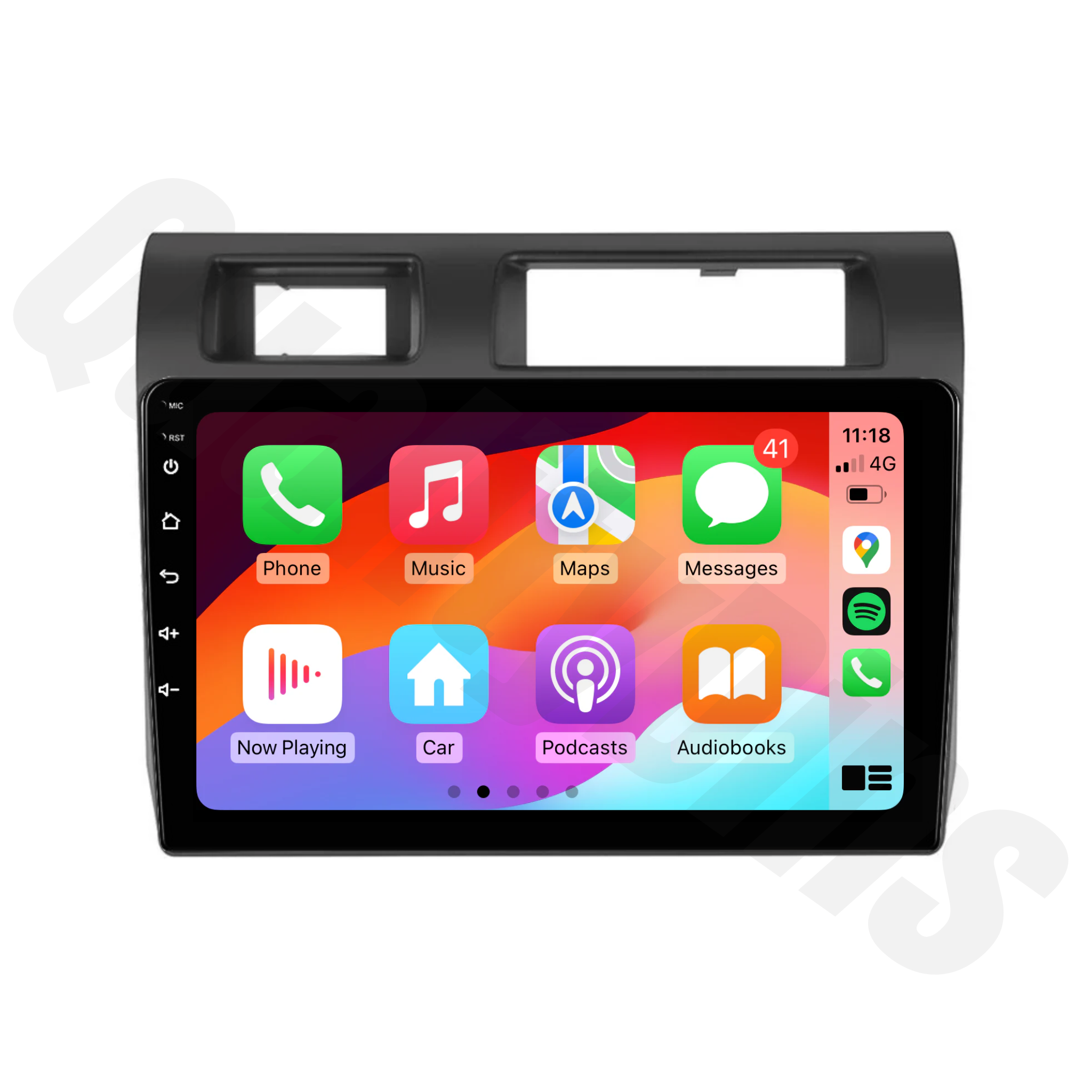 Toyota LandCruiser 70 Series 2009-2023 | Apple CarPlay & Android Auto Head Unit Upgrade Kit