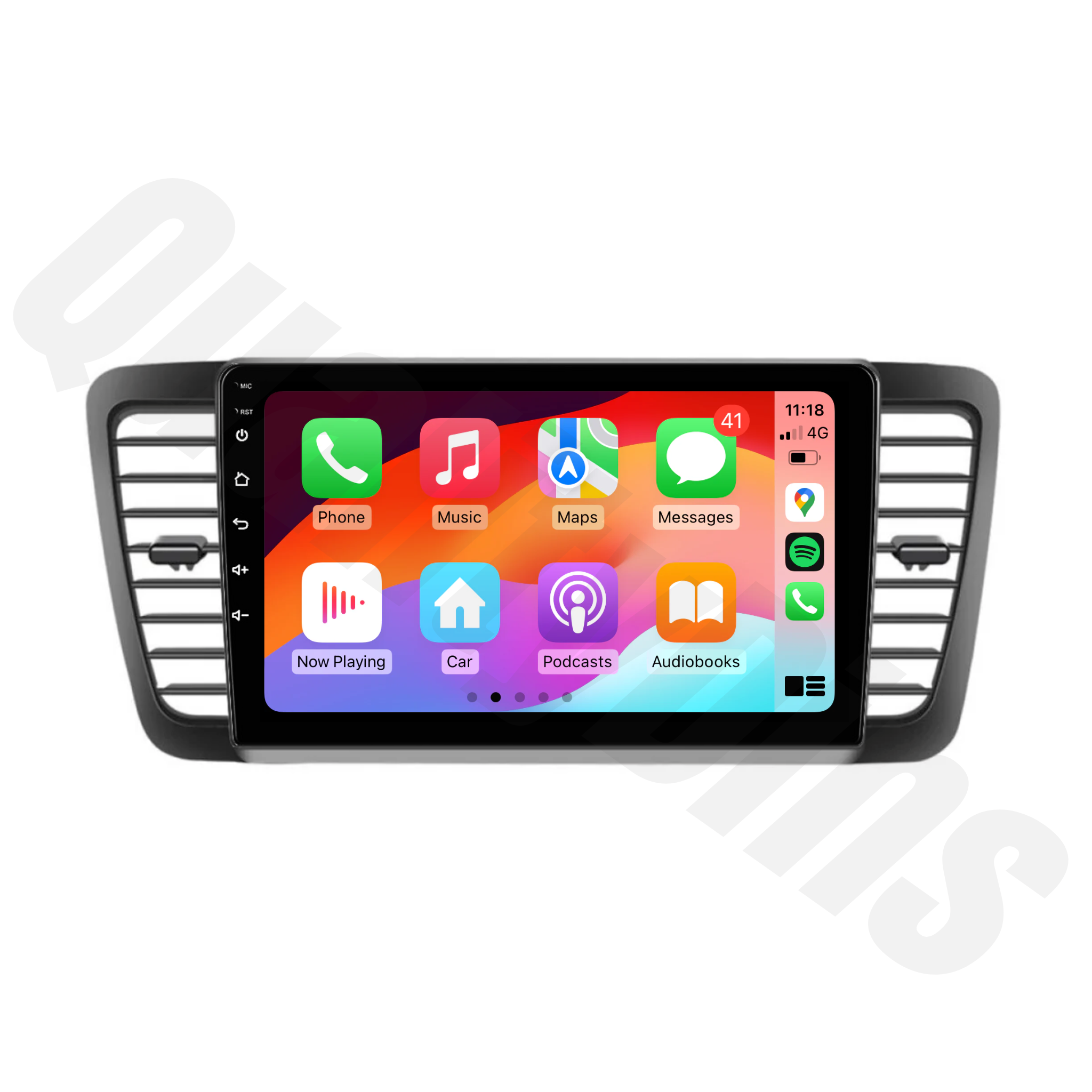 Subaru Liberty (Legacy) (2003-2009) & Subaru Outback (2004-2008) | Apple CarPlay & Android Auto Head Unit Upgrade Kit
