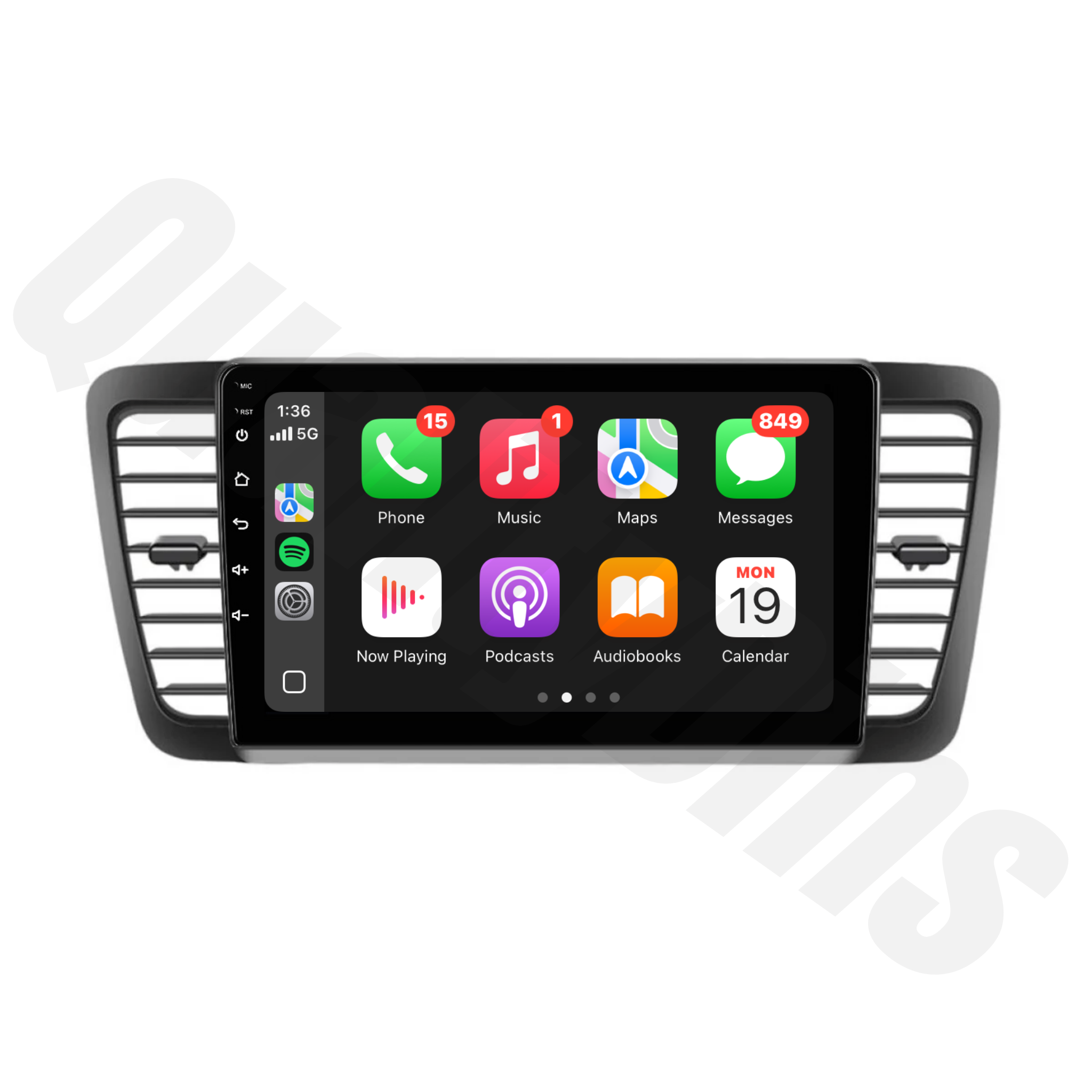 Subaru Liberty (Legacy) (2003-2009) & Subaru Outback (2004-2008) | Apple CarPlay & Android Auto Head Unit Upgrade Kit