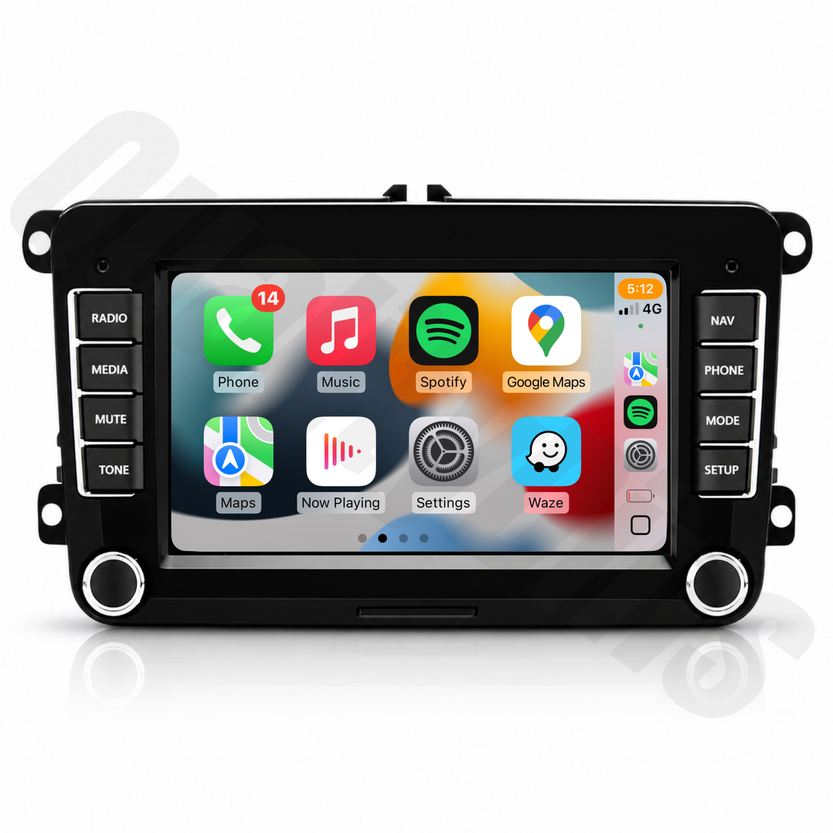Volkswagen (Various Models) | Apple CarPlay & Android Auto 7" Head Unit Upgrade Kit