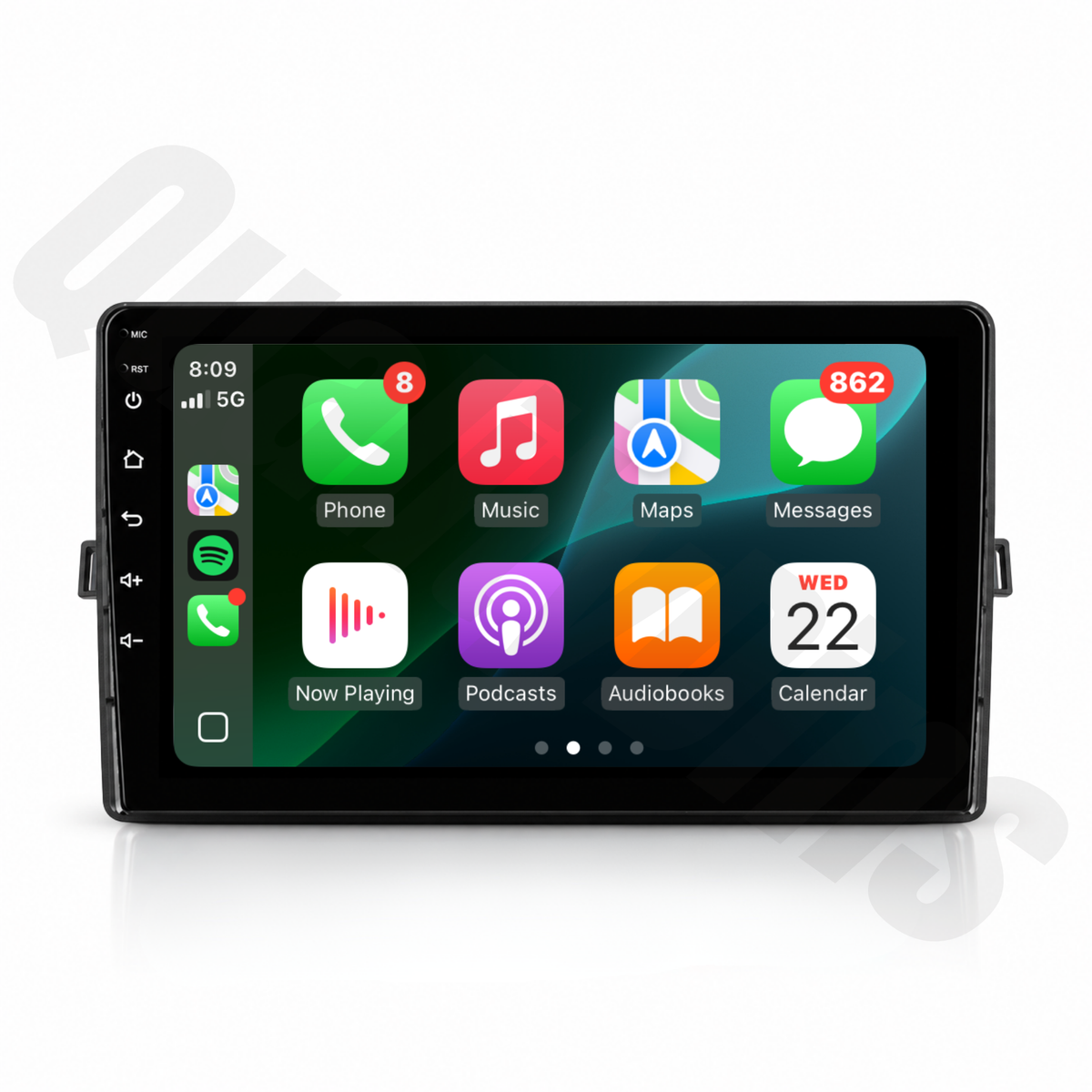 Toyota Corolla Hatchback 2007-2011 | Apple CarPlay & Android Auto Head Unit Upgrade Kit