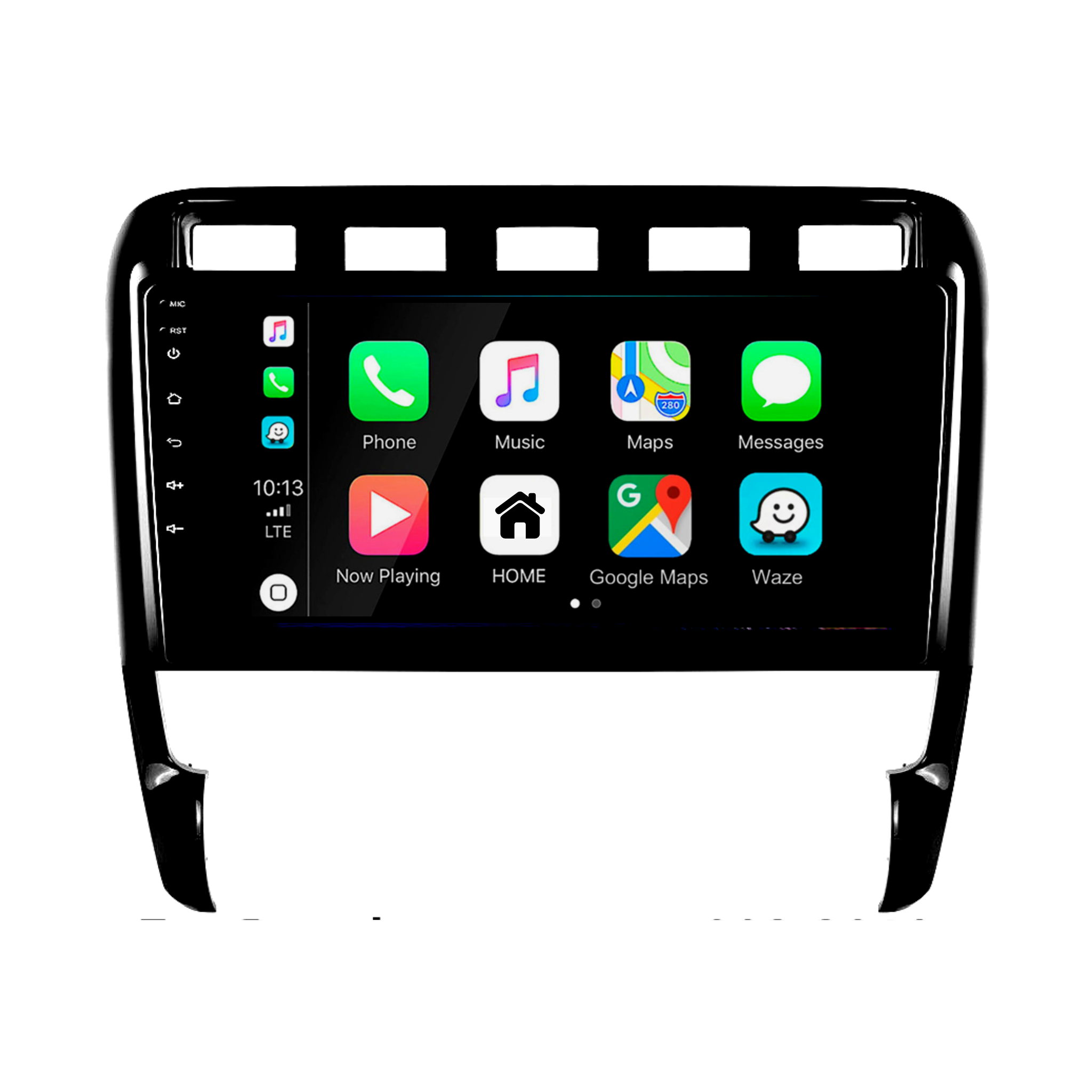 Porsche Cayenne 2002-2010 Apple CarPlay and Android Auto Plug and Plug Head Unit Upgrade Kit