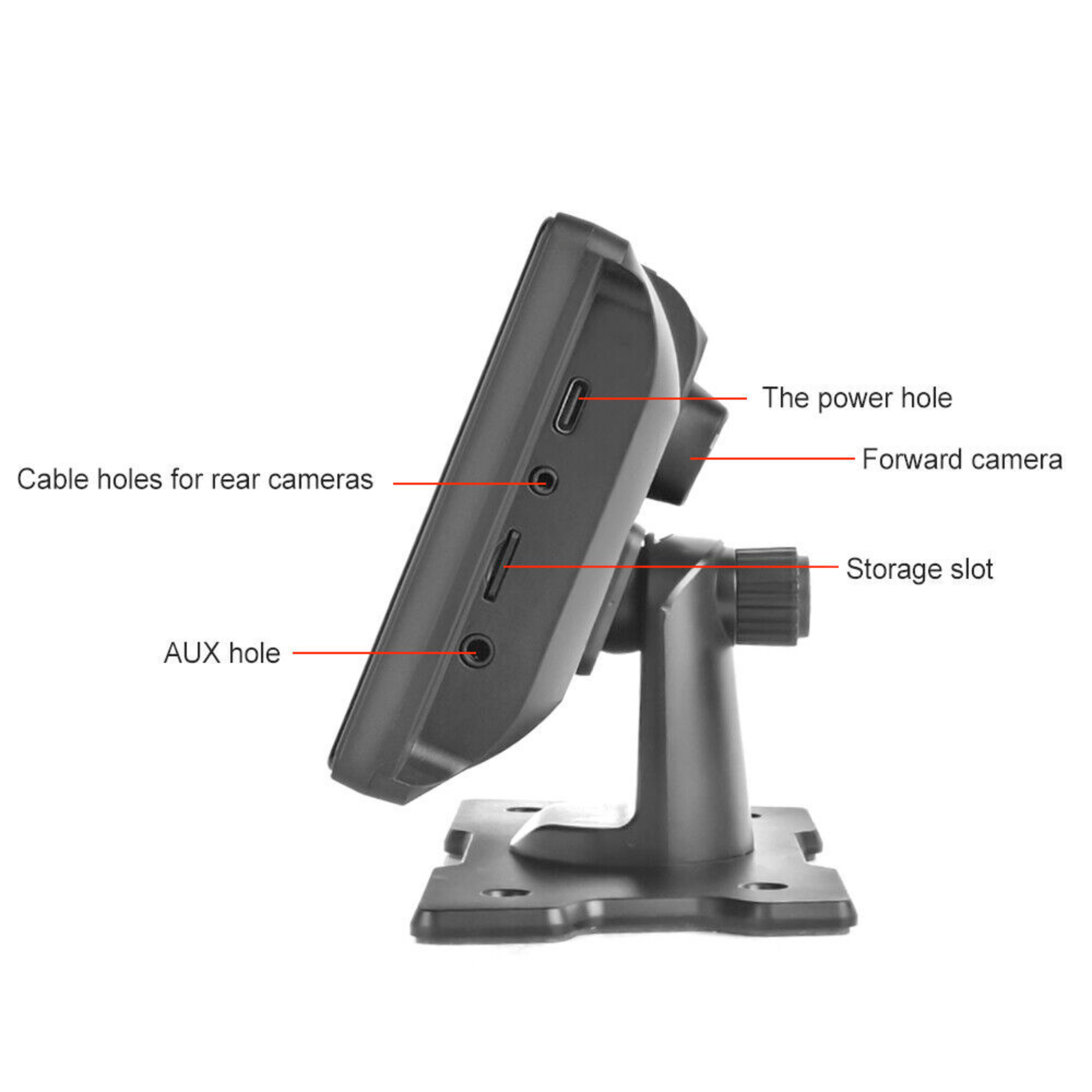9.3″ Wireless Apple CarPlay & Android Auto Tablet with Built-In Dash Cam