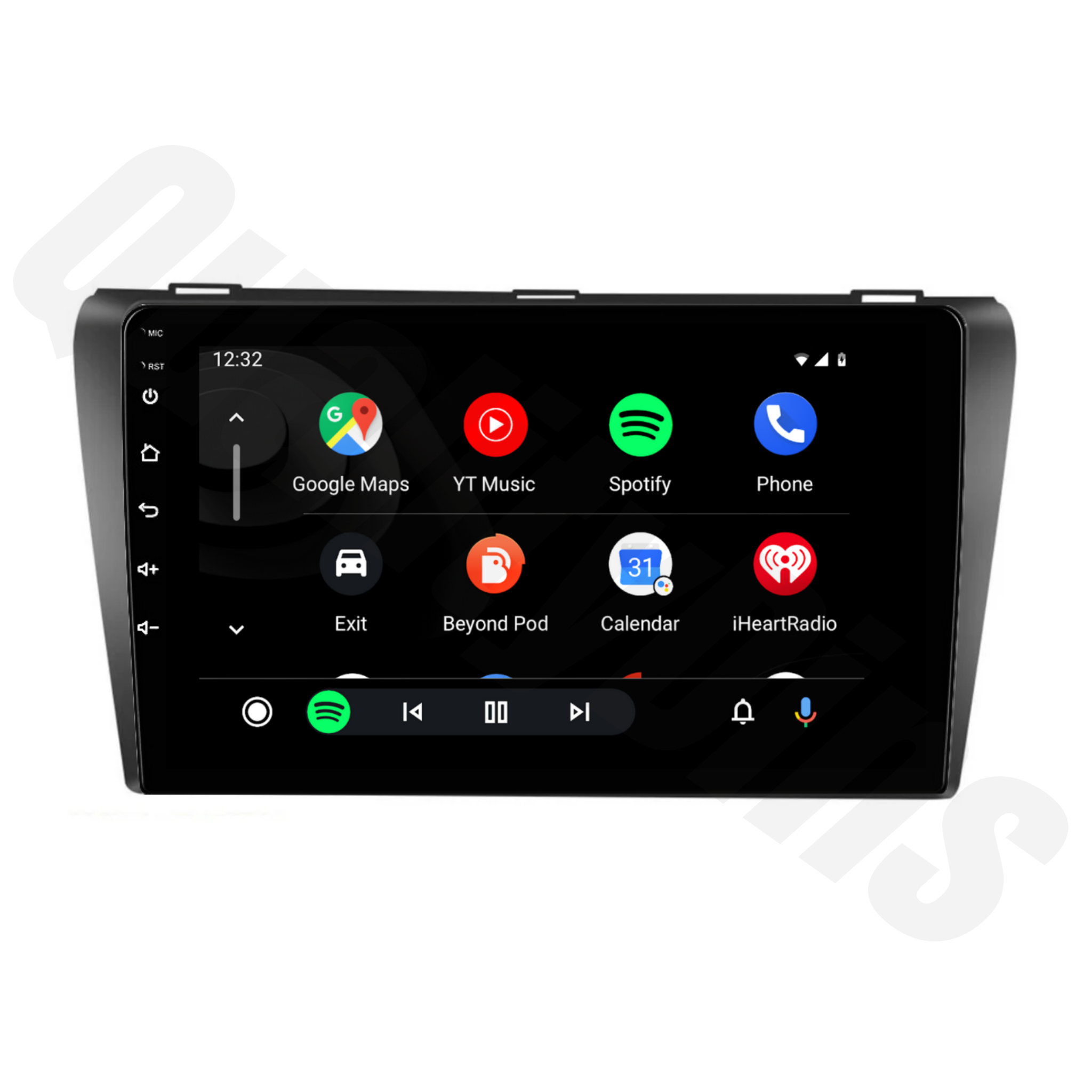Mazda 3 BK Series 2004–2012 | Apple CarPlay & Android Auto Head Unit Upgrade Kit | Fits Early Dash (See Photo)