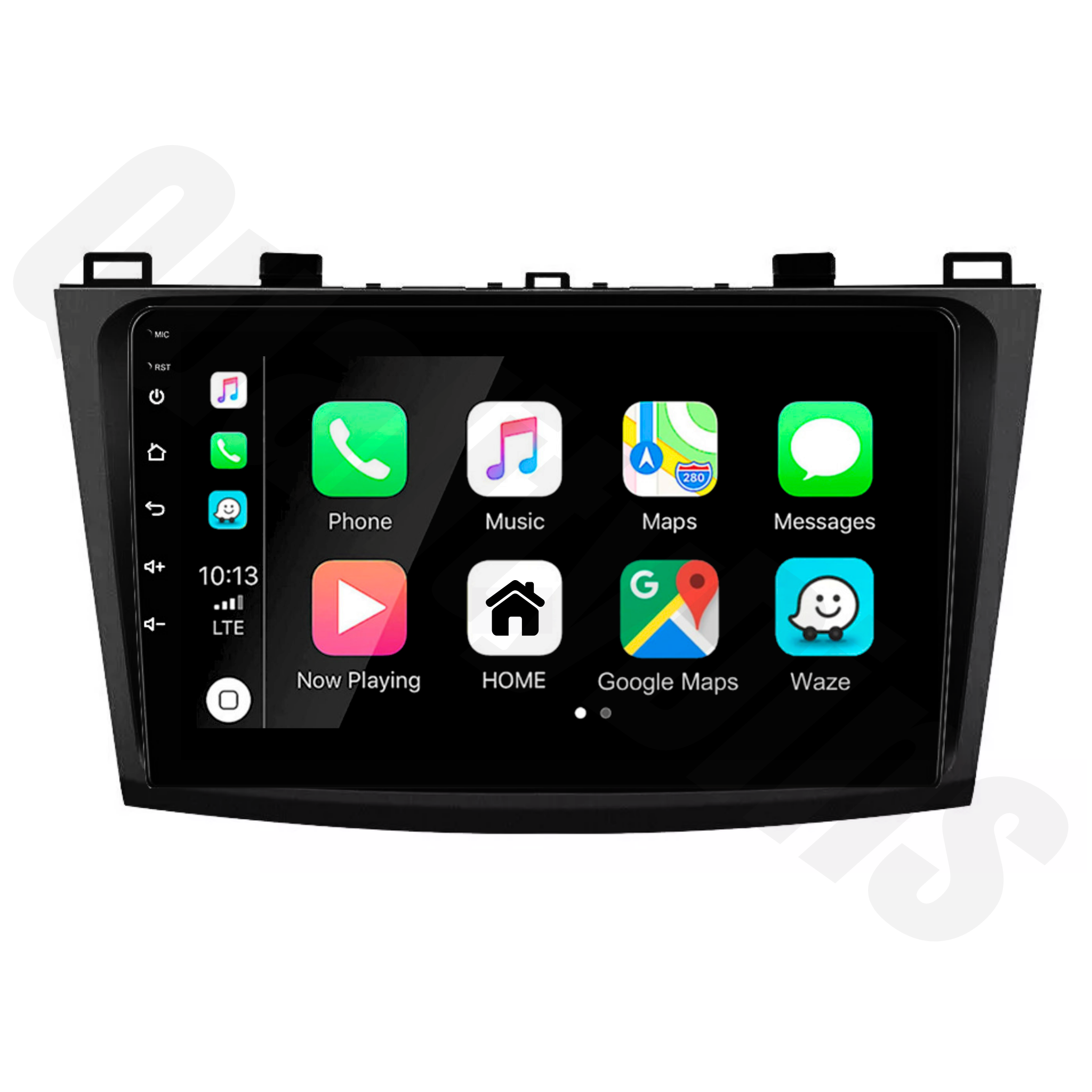 Mazda 3 BL Series 2009–2013 | Apple CarPlay & Android Auto Head Unit Upgrade Kit | Fits Late Dash (See Photo)