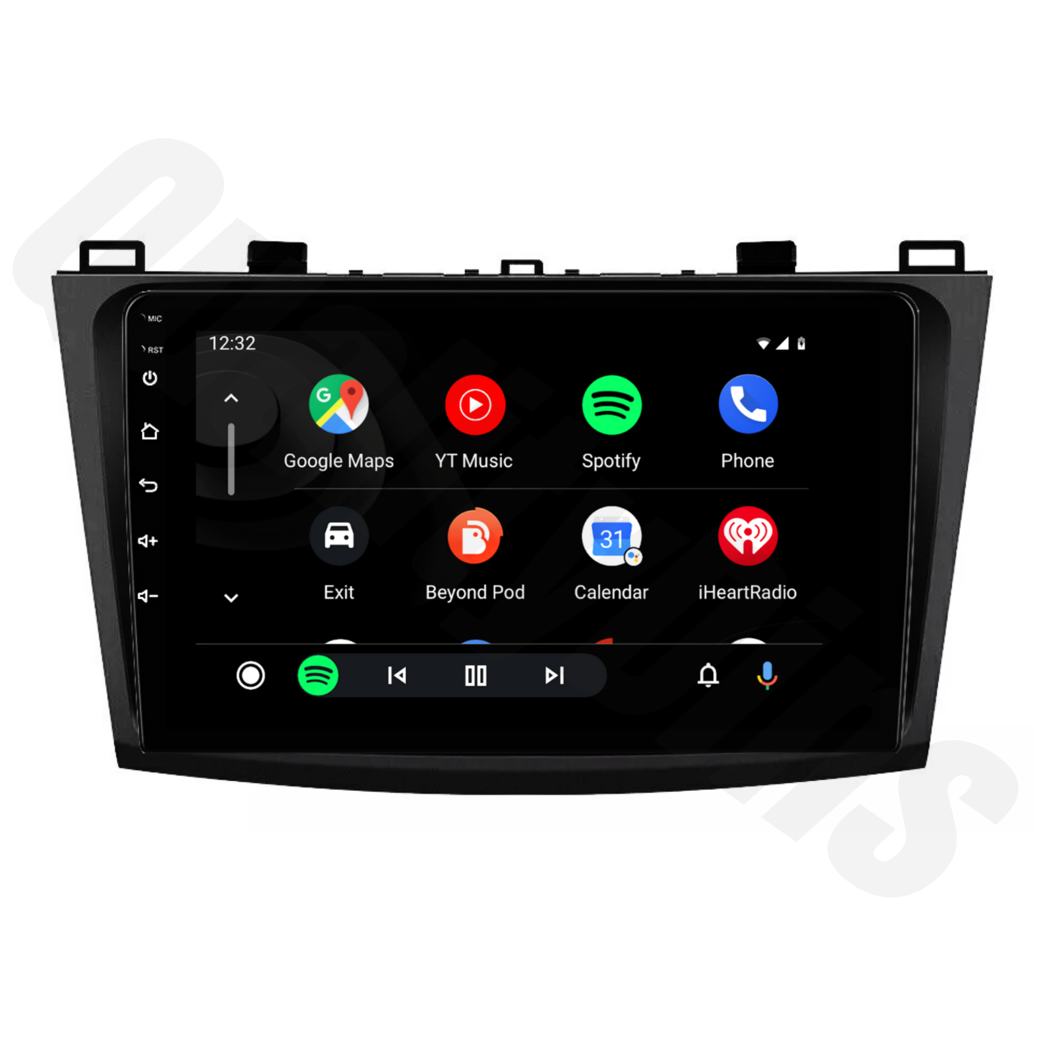 Mazda 3 BL Series 2009–2013 | Apple CarPlay & Android Auto Head Unit Upgrade Kit | Fits Late Dash (See Photo)