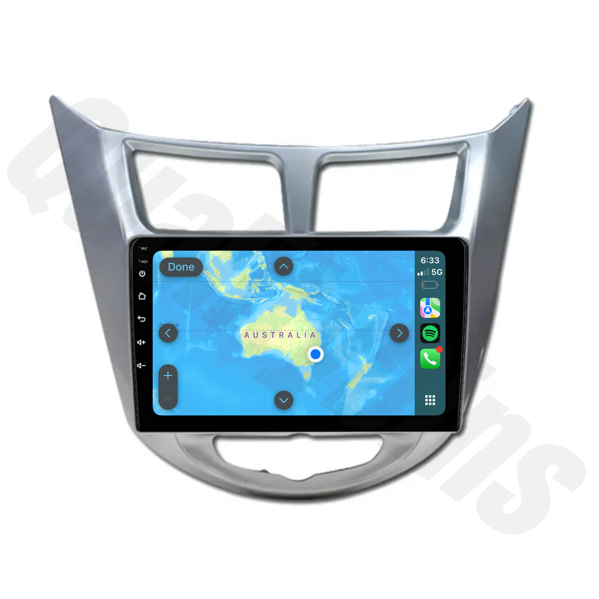 Hyundai Accent 2011-2016 | Apple CarPlay & Android Auto Head Unit Upgrade Kit