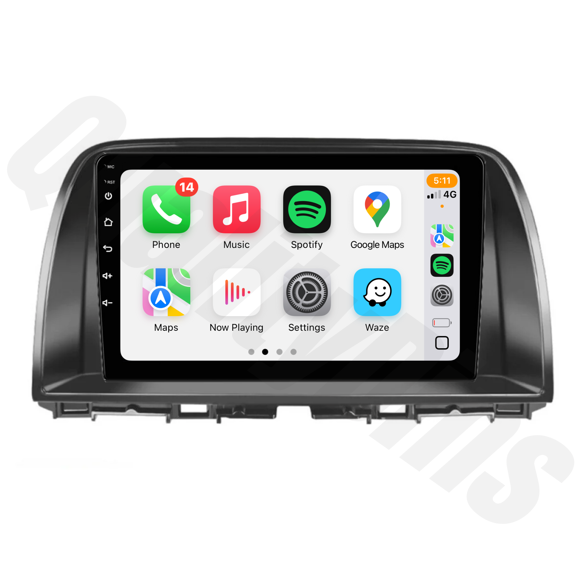 Mazda CX5 2012-2015 | Apple CarPlay & Android Auto Head Unit Upgrade Kit