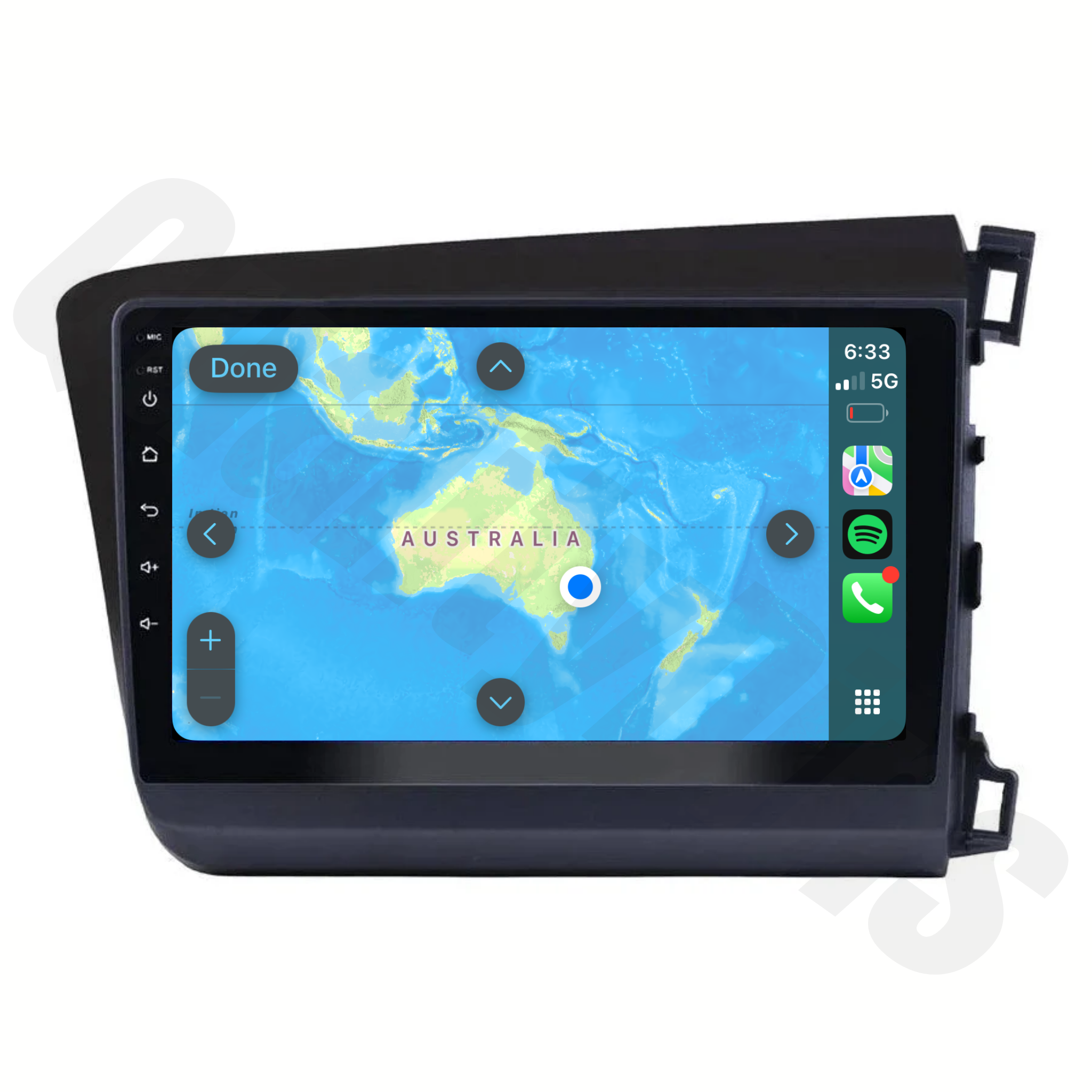 Honda Civic 2012-2015 | Apple CarPlay & Android Auto Head Unit Upgrade Kit | (Sedan)