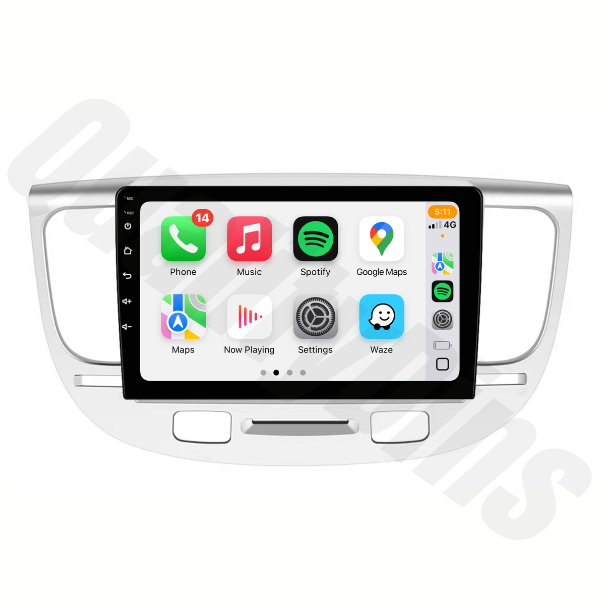 Kia Rio 2005-2009 | Apple CarPlay & Android Auto Head Unit Upgrade Kit
