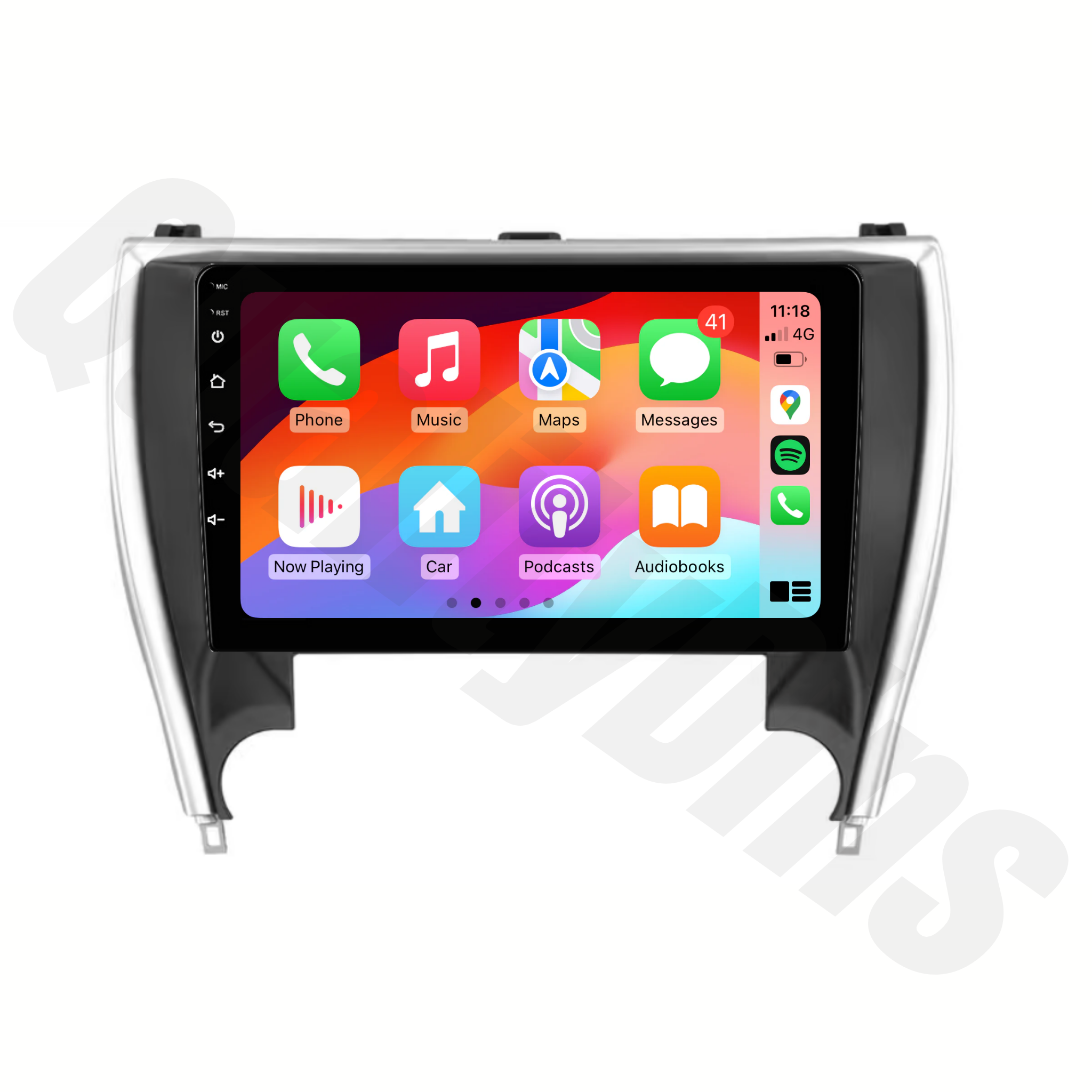 Toyota Aurion 2012-2015 | Apple CarPlay & Android Auto Head Unit Upgrade Kit