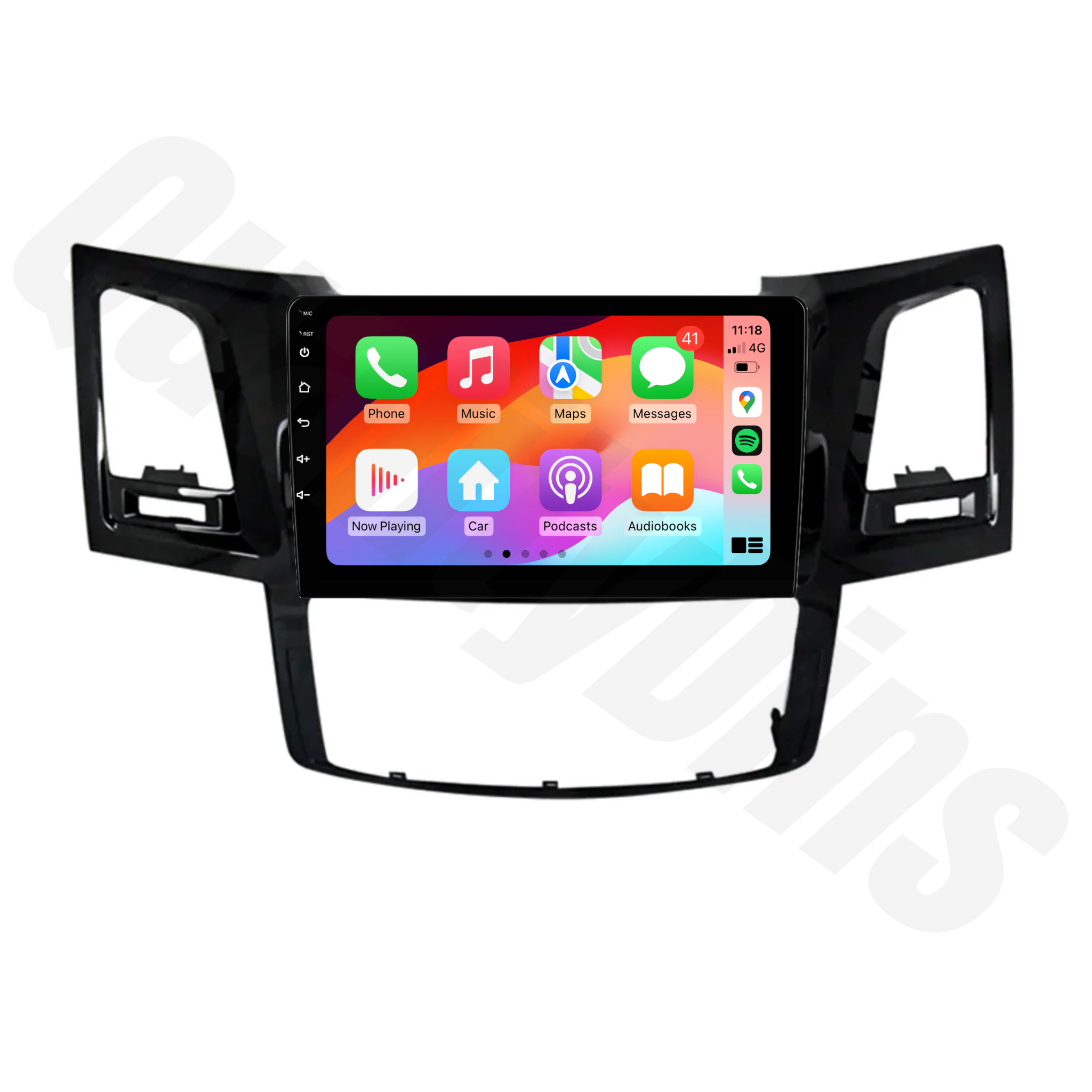 Toyota Hilux N70 2005-2015 | Apple CarPlay & Android Auto Head Unit Upgrade Kit