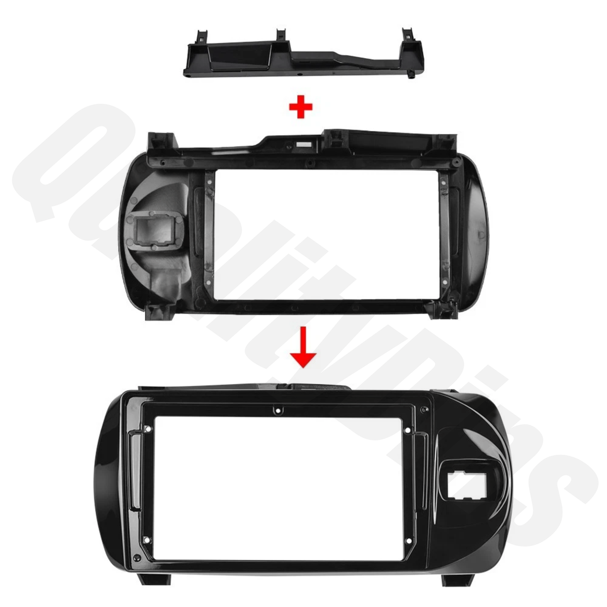 Toyota Yaris 2011-2019 | Apple CarPlay & Android Auto Head Unit Upgrade Kit