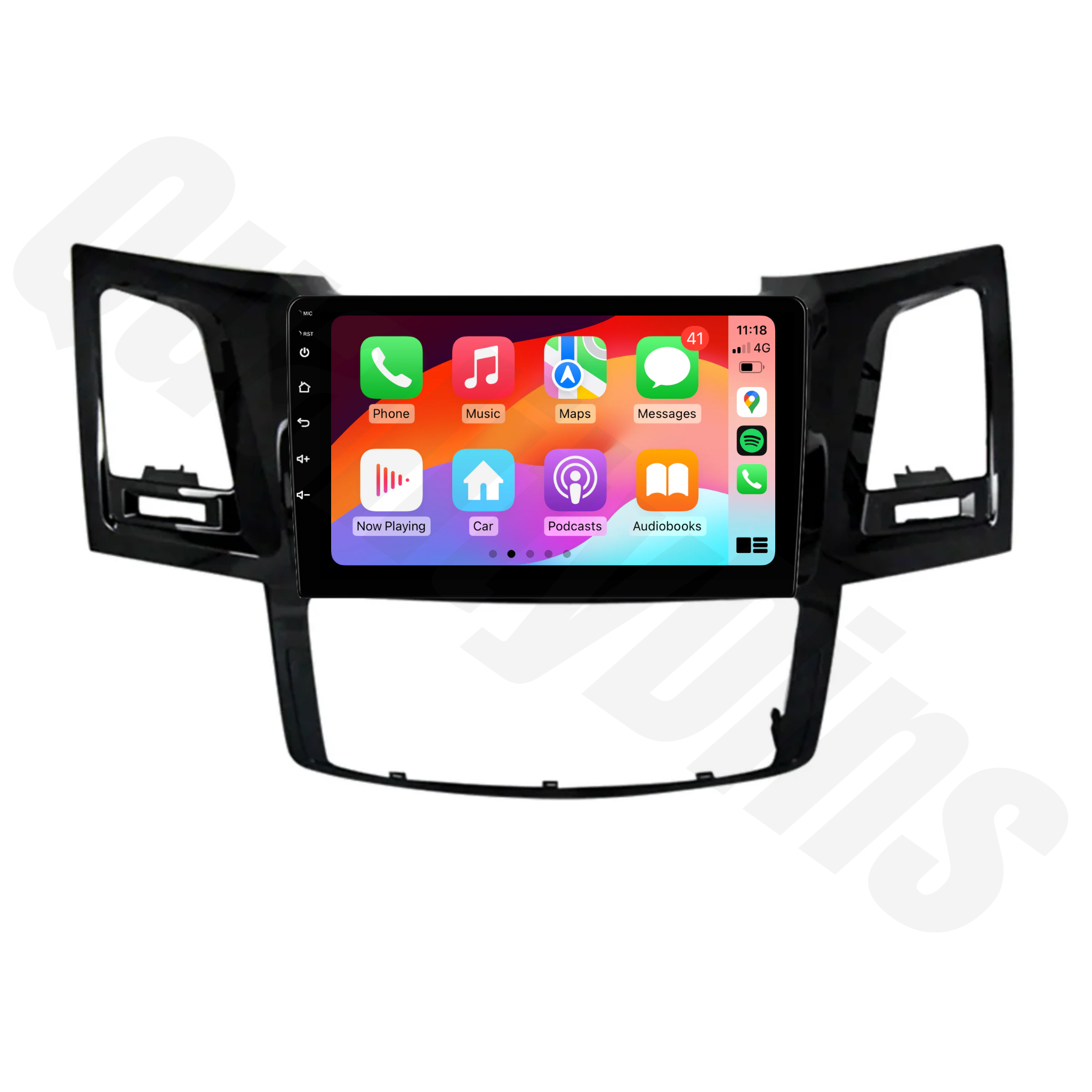 Toyota Hilux N70 2006-2015 | Apple CarPlay & Android Auto Head Unit Upgrade Kit