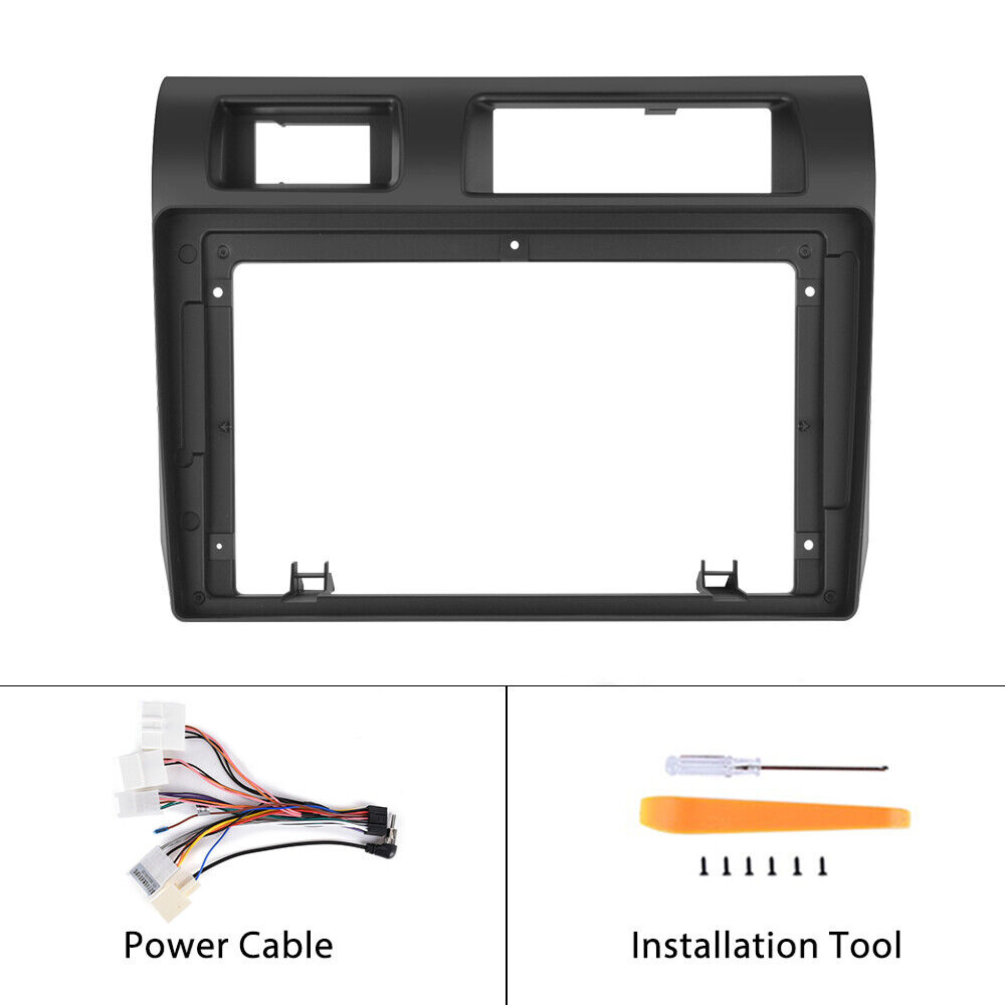 Toyota Landcruiser 70 Series 2009-2023 Apple CarPlay and Android Auto Plug and Plug Head Unit Upgrade Kit