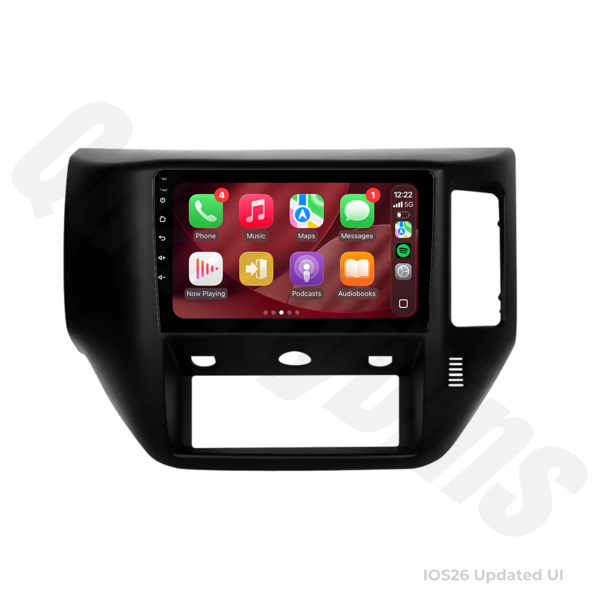 Nissan Patrol Y61 2004-2014 | Apple CarPlay & Android Auto Head Unit Upgrade Kit