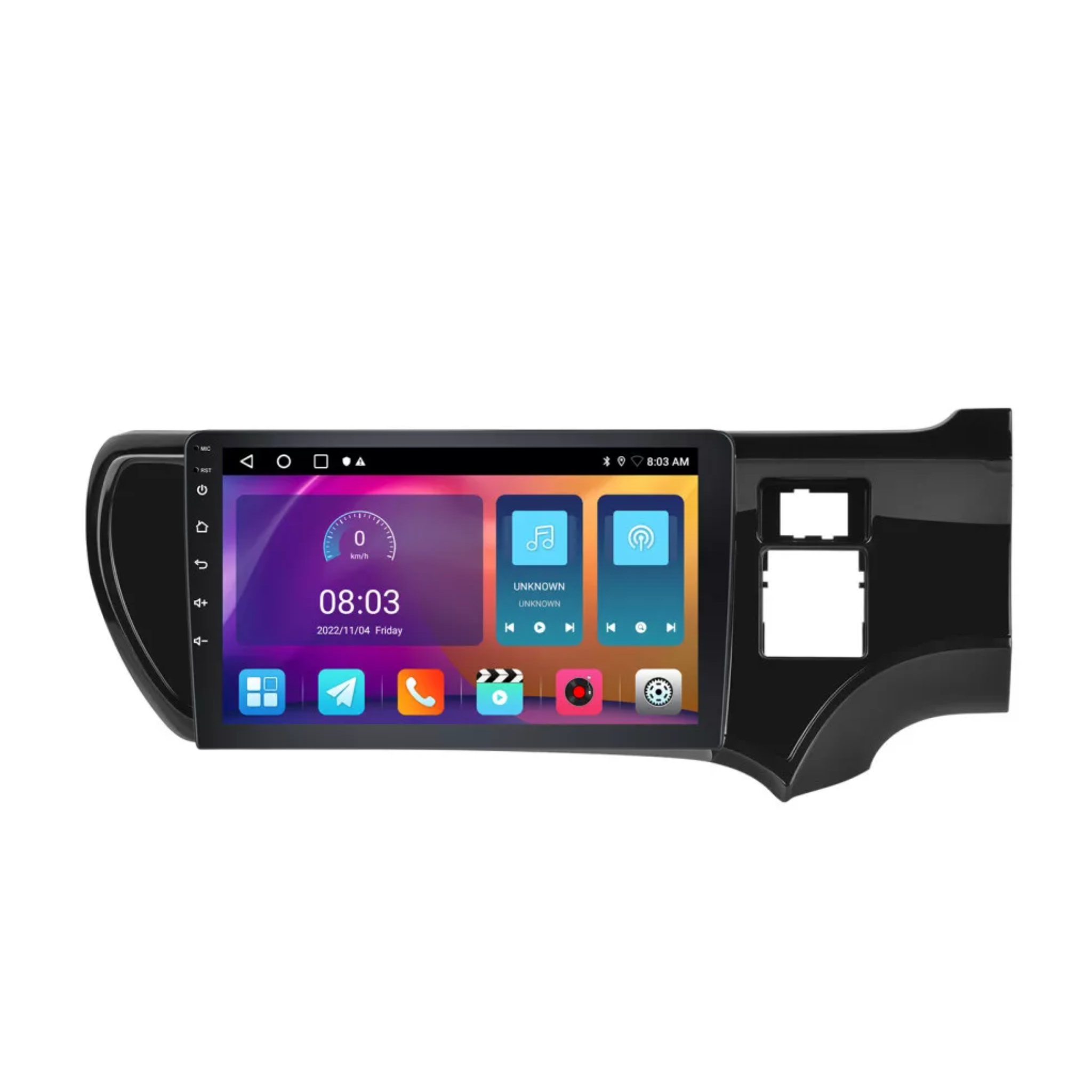 Toyota Aqua 2012-2014 Apple CarPlay and Android Auto Plug and Plug Head Unit Upgrade Kit