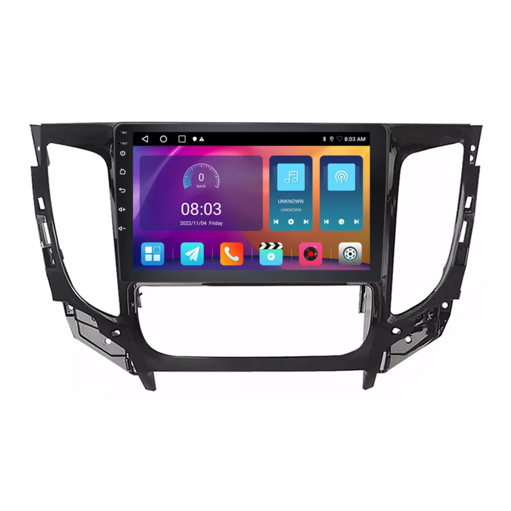 Mitsubishi Triton Auto A/C 2015-2021  | Apple CarPlay & Android Auto Head Unit Upgrade Kit