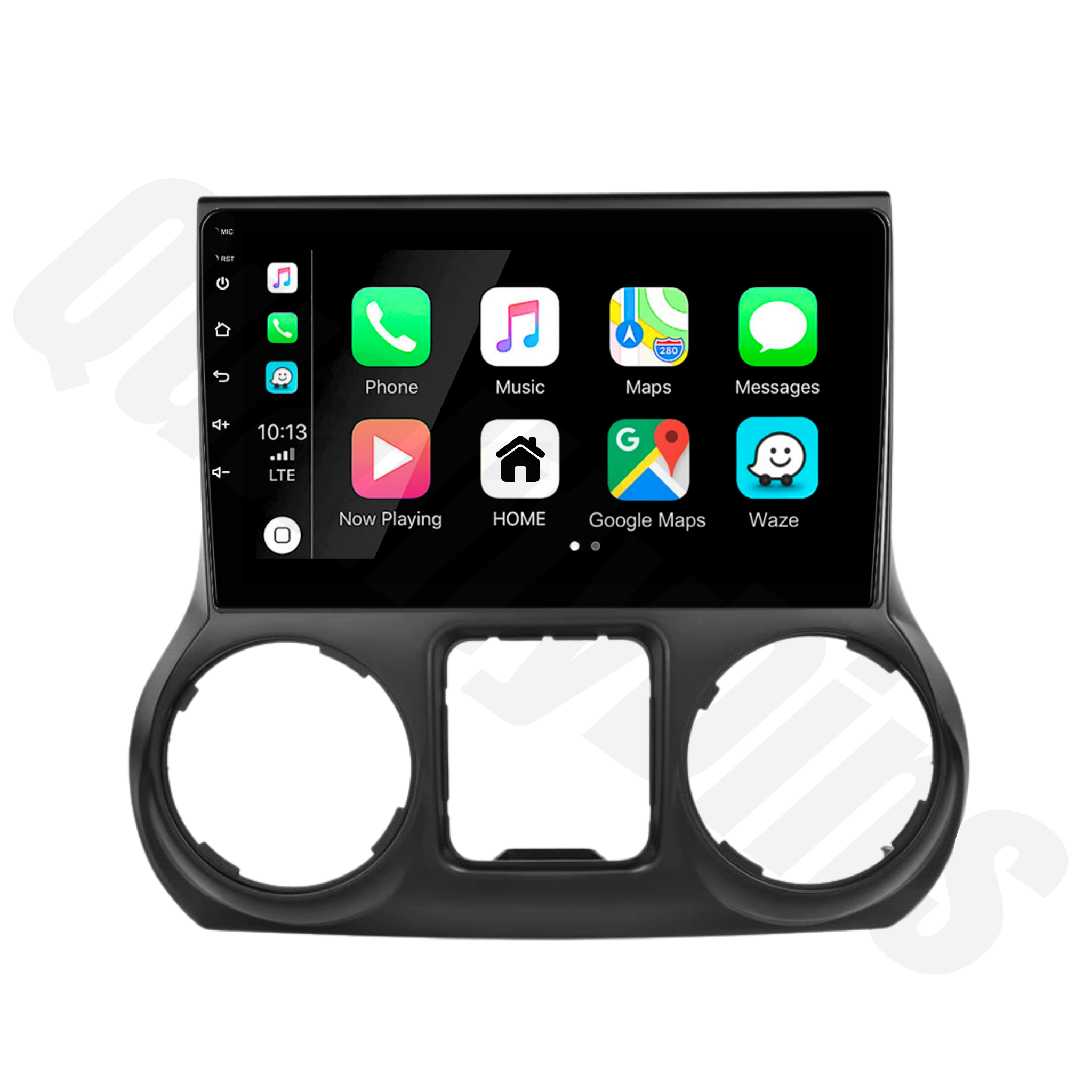 Jeep Wrangler JK 2015-2018 | Apple CarPlay & Android Auto Head Unit Upgrade Kit