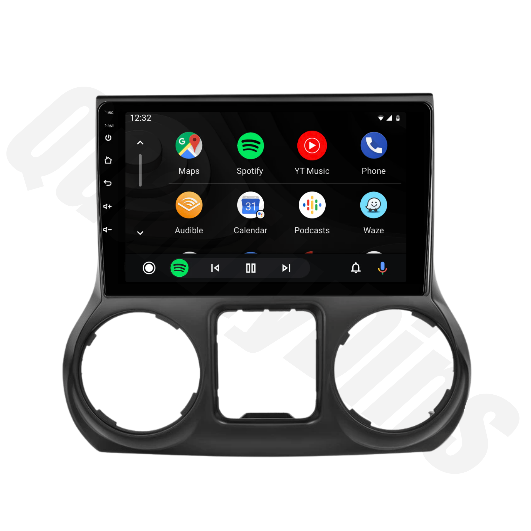 Jeep Wrangler JK 2015-2018 | Apple CarPlay & Android Auto Head Unit Upgrade Kit