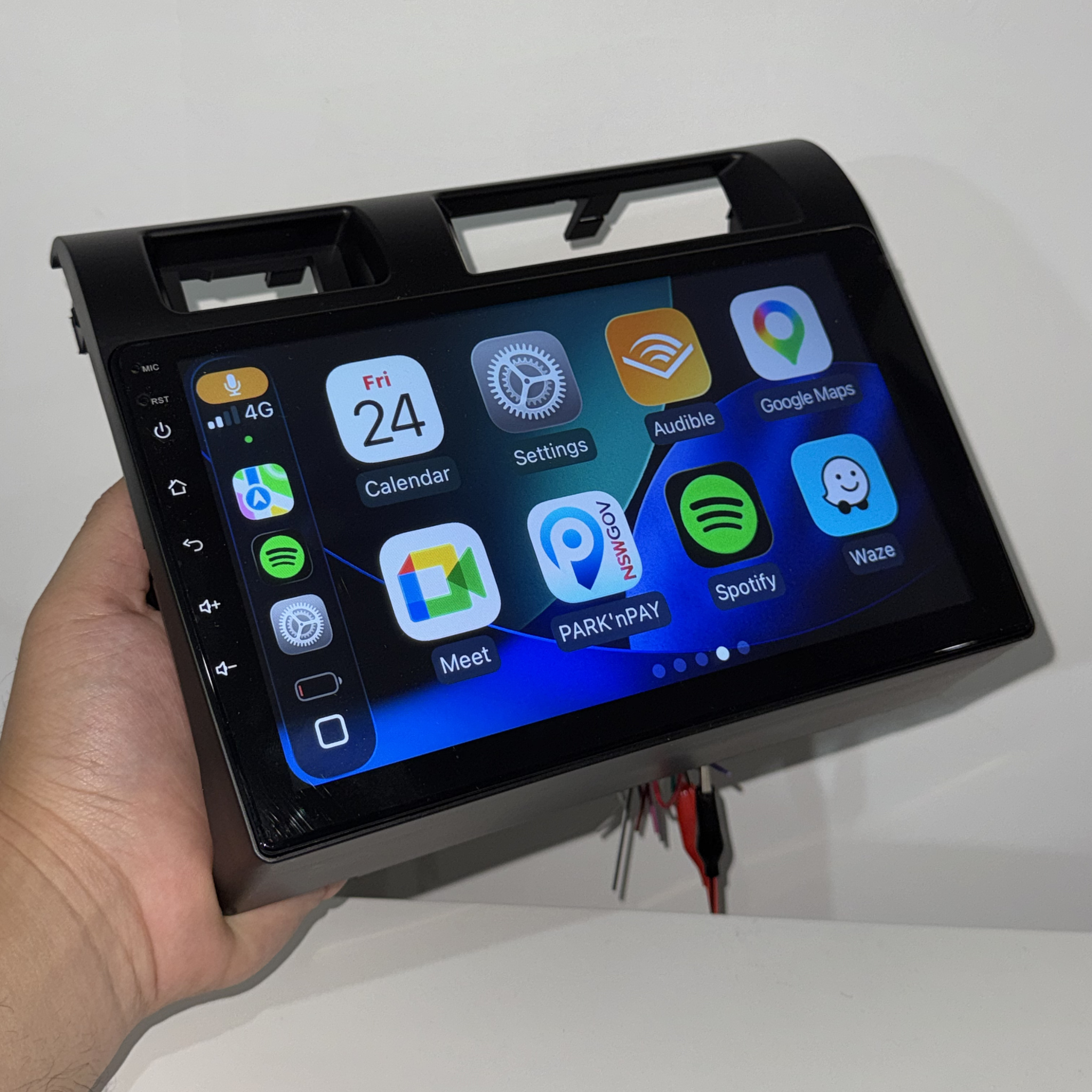 Toyota LandCruiser 70 Series 2009-2023 | Apple CarPlay & Android Auto Head Unit Upgrade Kit